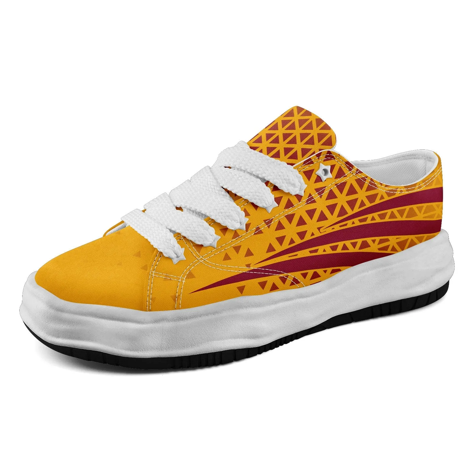 Custom Red Yellow Arizona Shoes Personalized Sneaker FN038-D023003-1 Custom Online