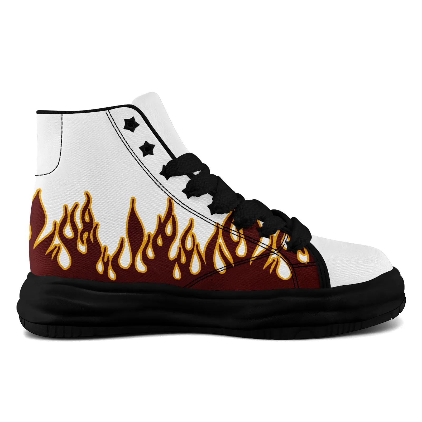 Custom Red Yellow White Washington Firesoul Shoes Personalized Sneaker FN039-D020272-31