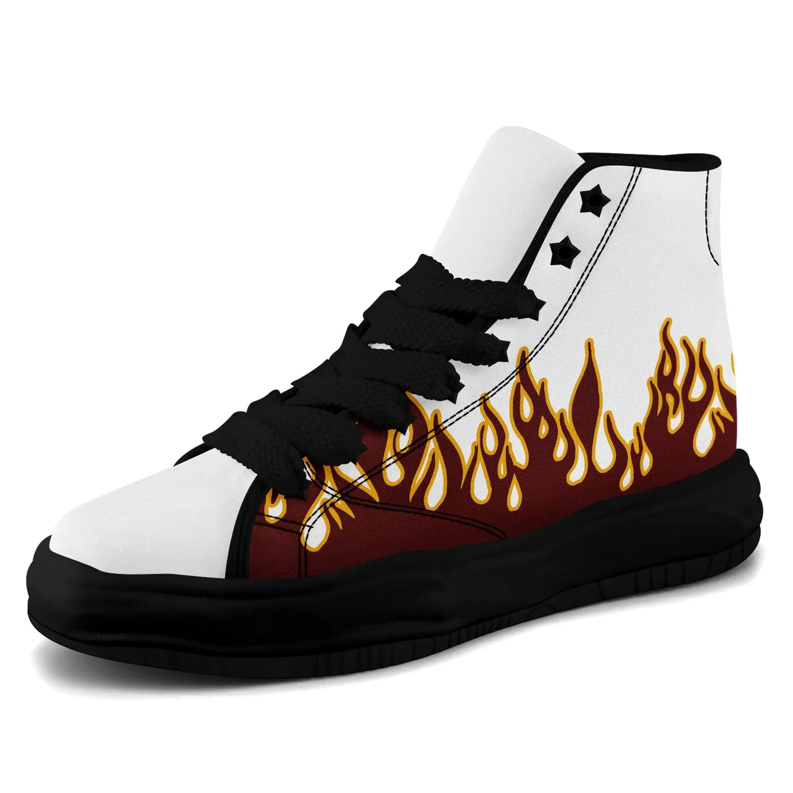 Custom Red Yellow White Washington Firesoul Shoes Personalized Sneaker FN039-D020272-31