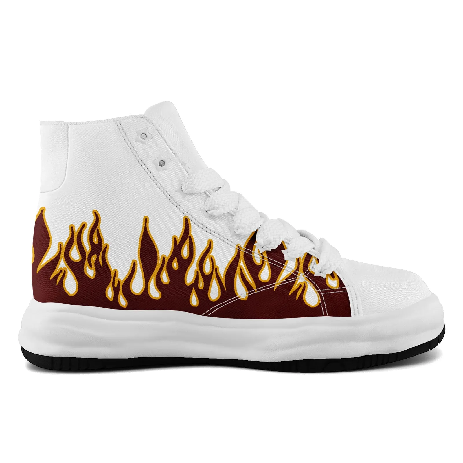 Custom Red Yellow White Washington Firesoul Shoes Personalized Sneaker FN039-D020272-31