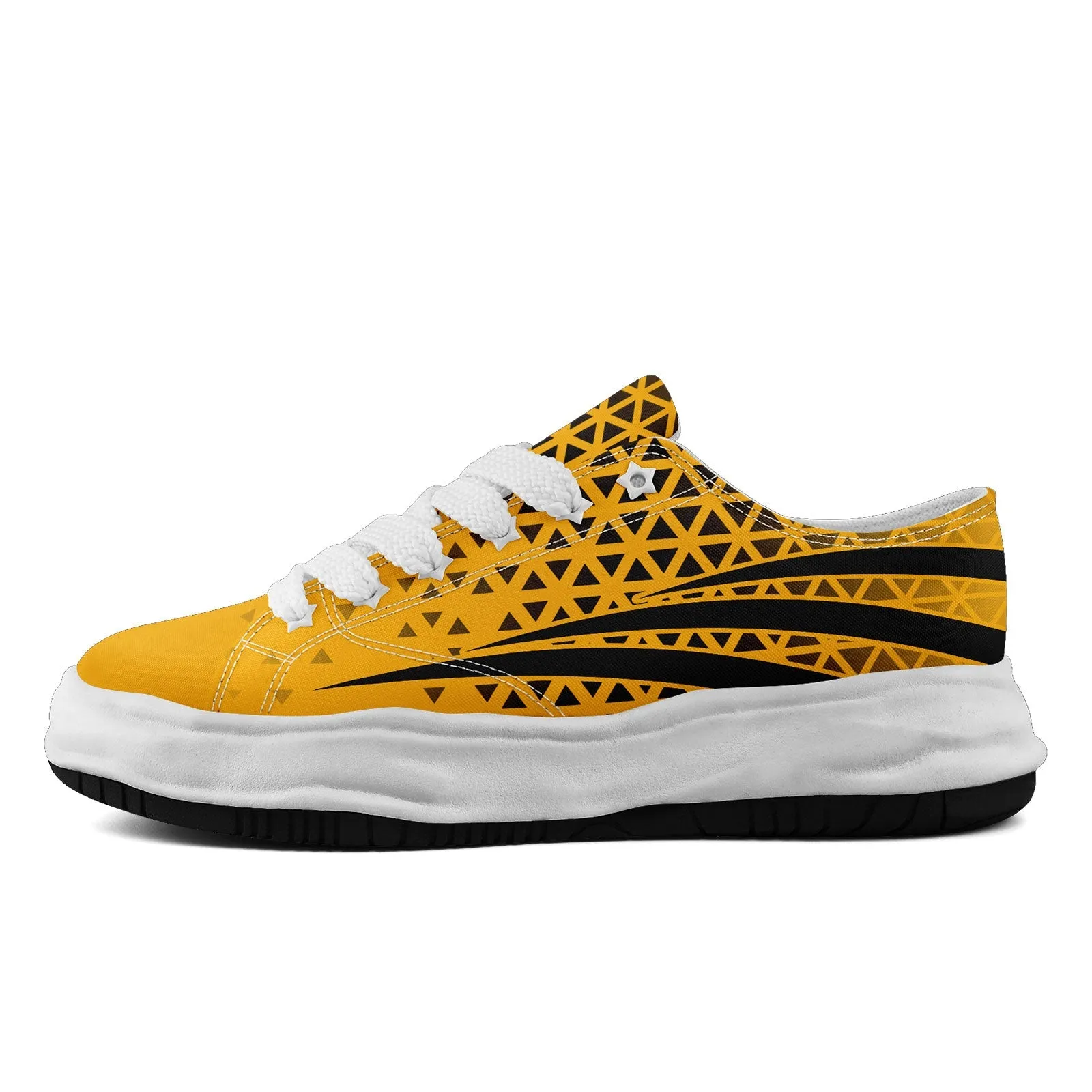 Custom Yellow Black Pennsylvania Shoes Personalized Sneaker FN038-D023003-30 Custom Online