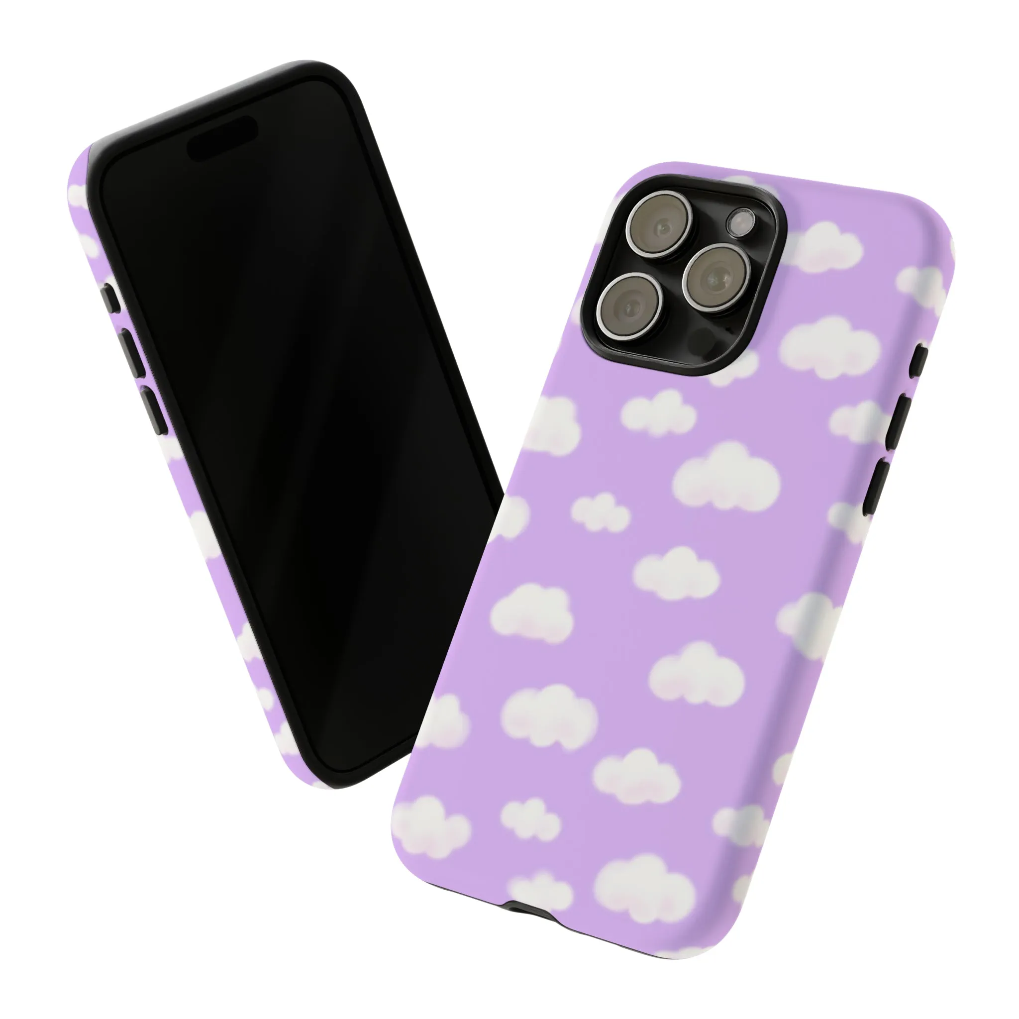 Dreamy Clouds Tough Phone Case (Lilac)