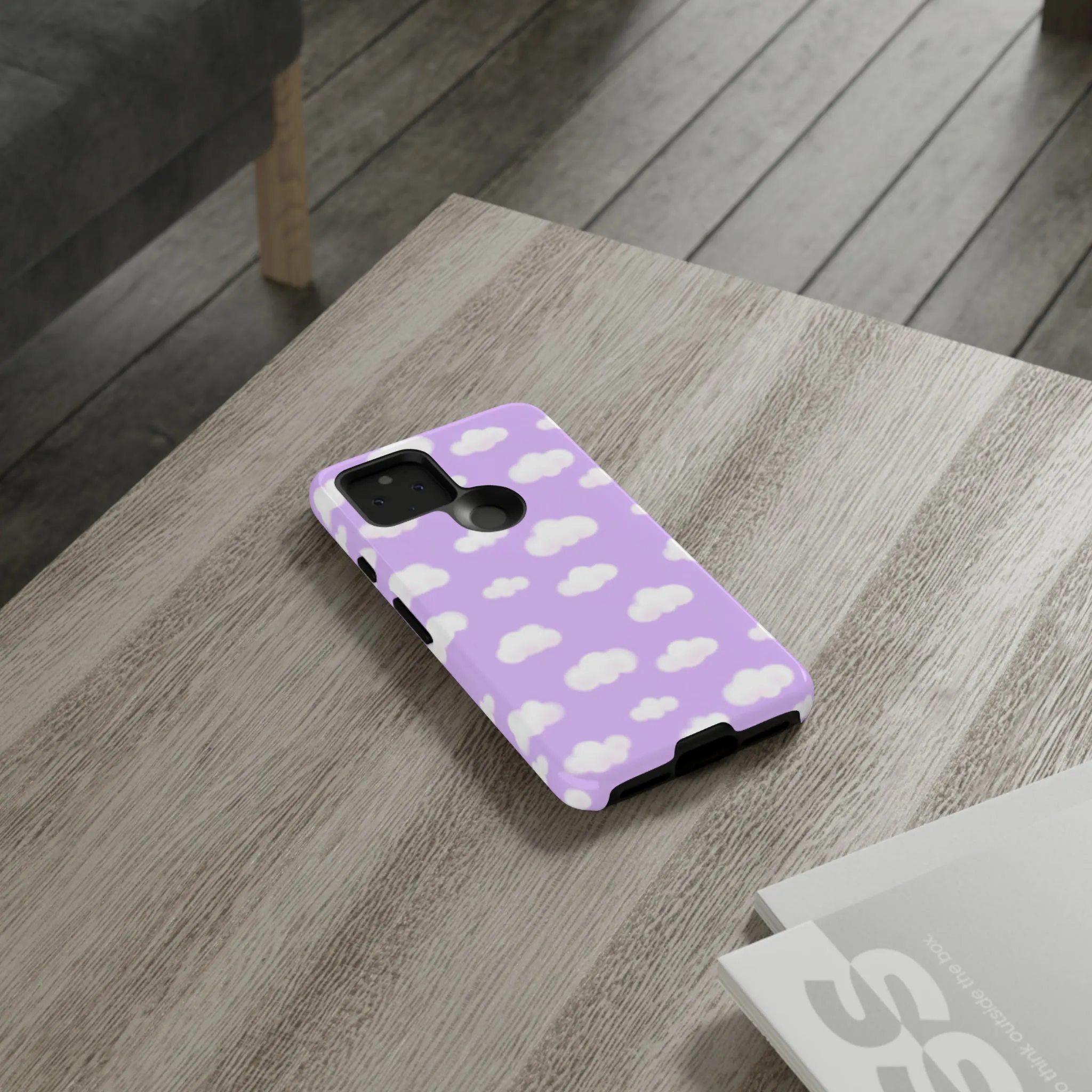 Dreamy Clouds Tough Phone Case (Lilac)