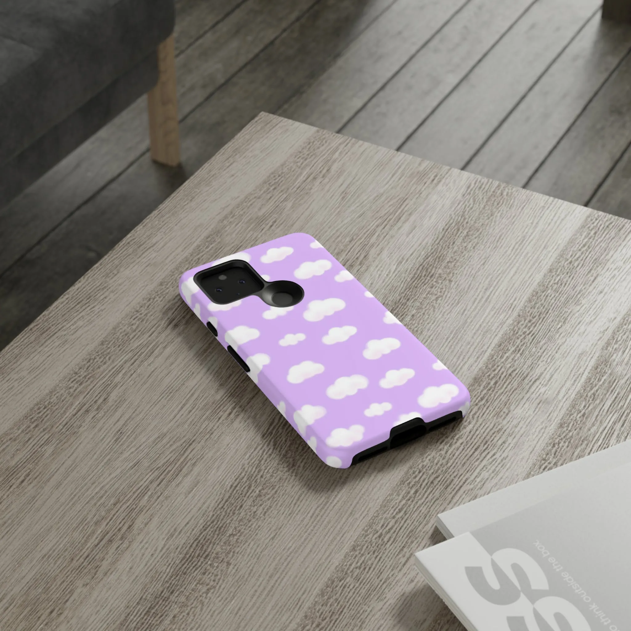 Dreamy Clouds Tough Phone Case (Lilac)