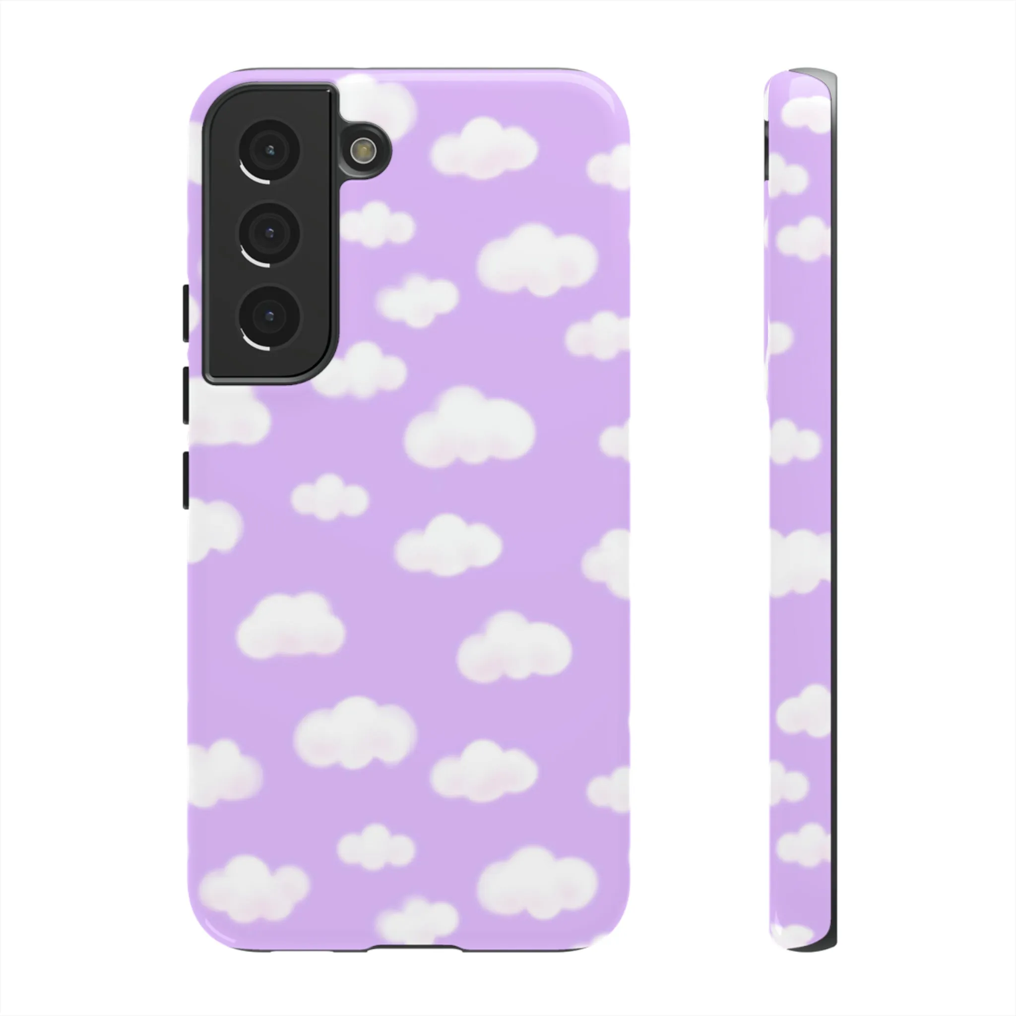 Dreamy Clouds Tough Phone Case (Lilac)