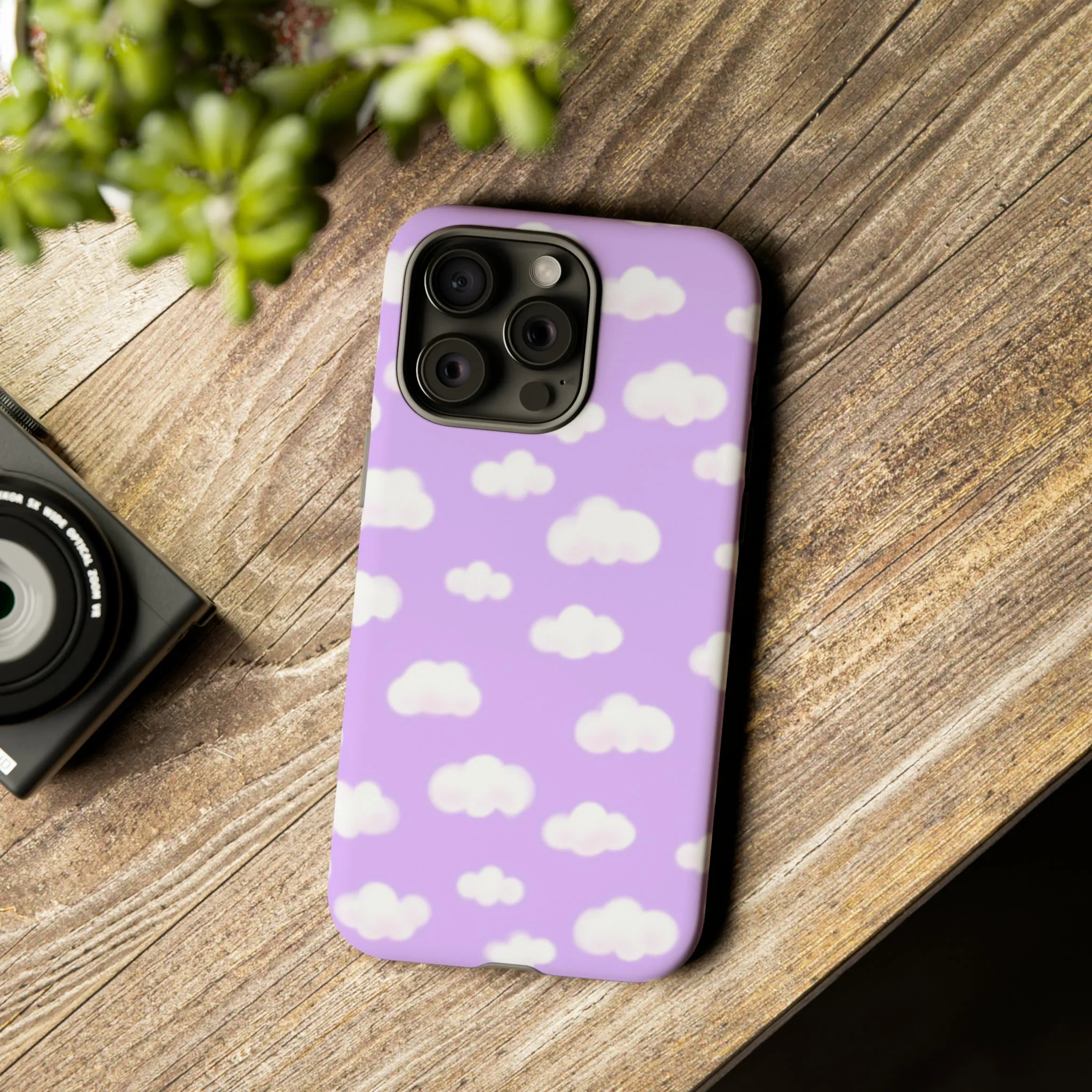 Dreamy Clouds Tough Phone Case (Lilac)