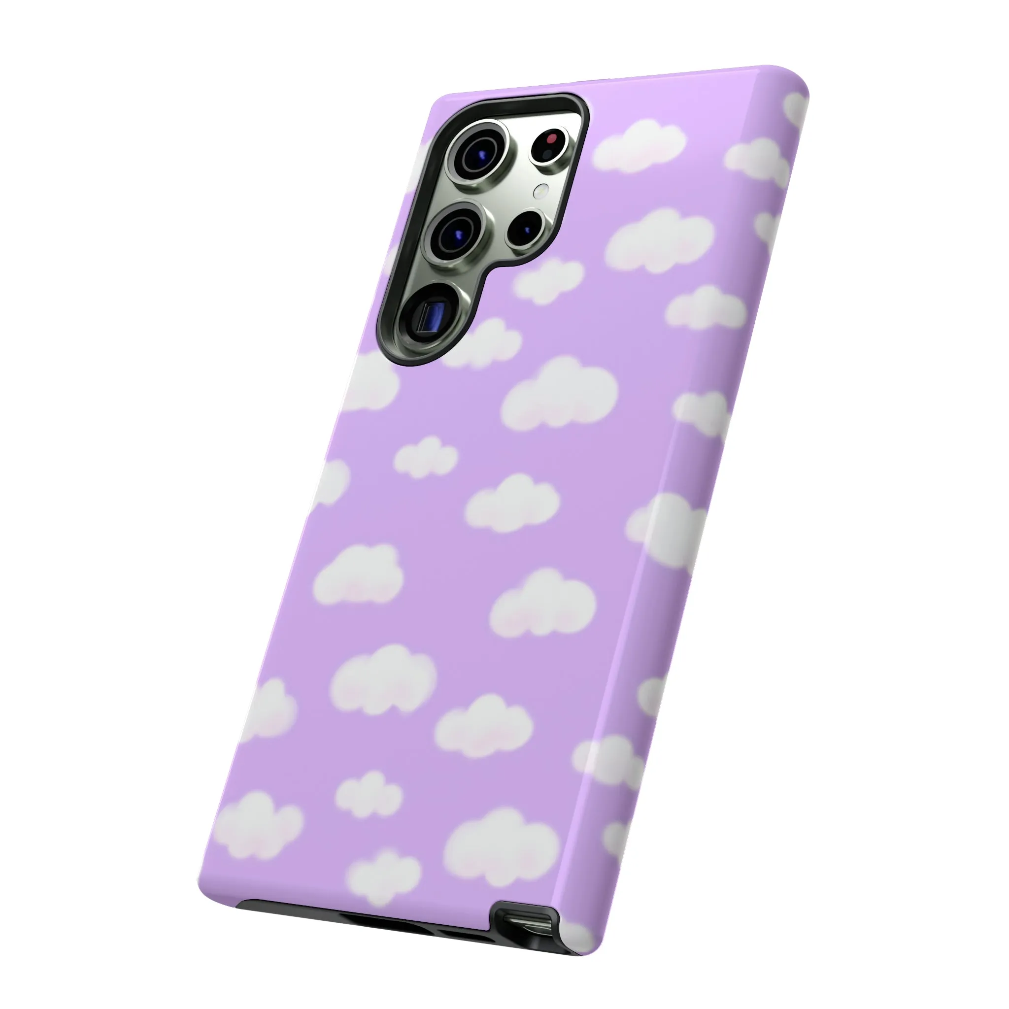 Dreamy Clouds Tough Phone Case (Lilac)