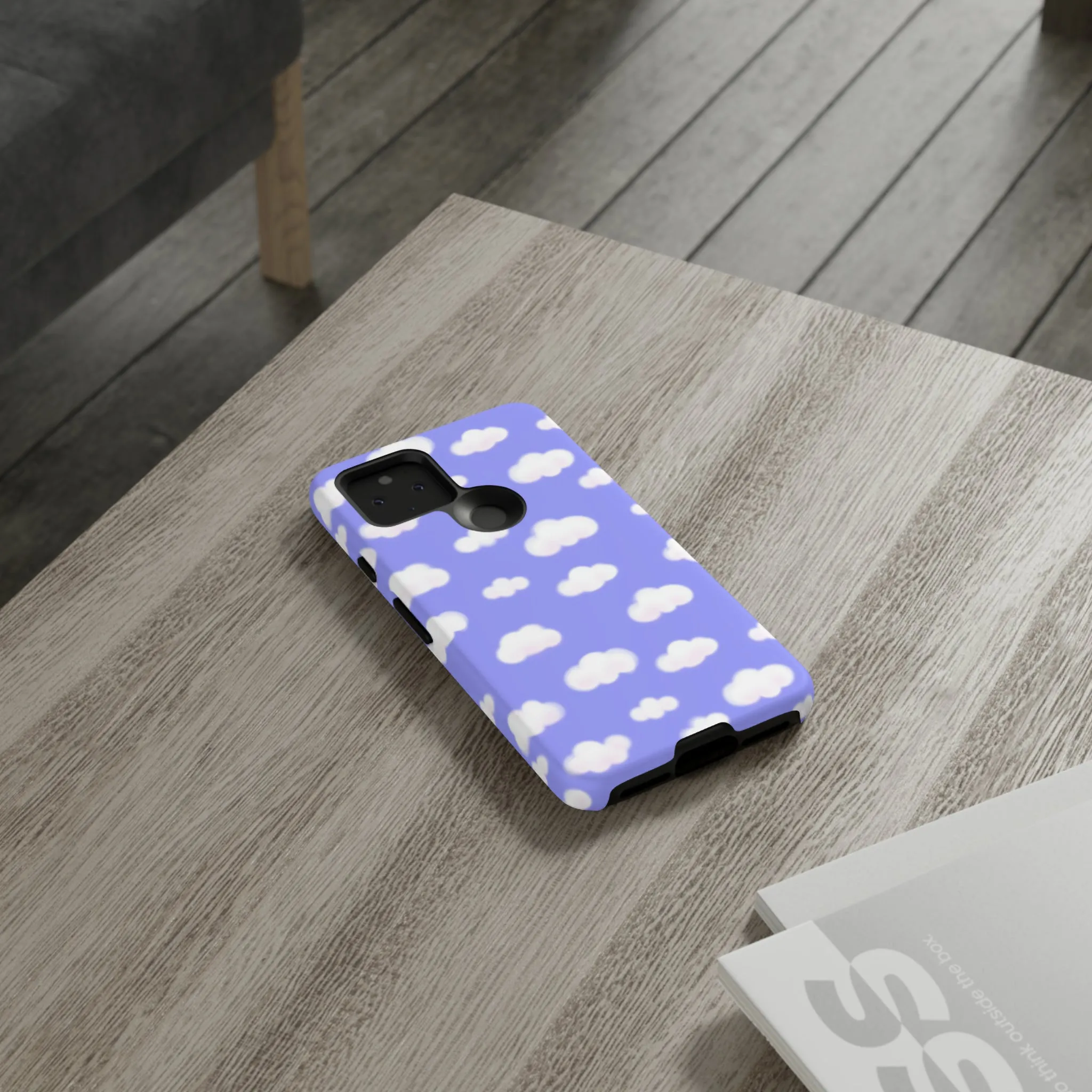 Dreamy Clouds Tough Phone Case (Periwinkle)