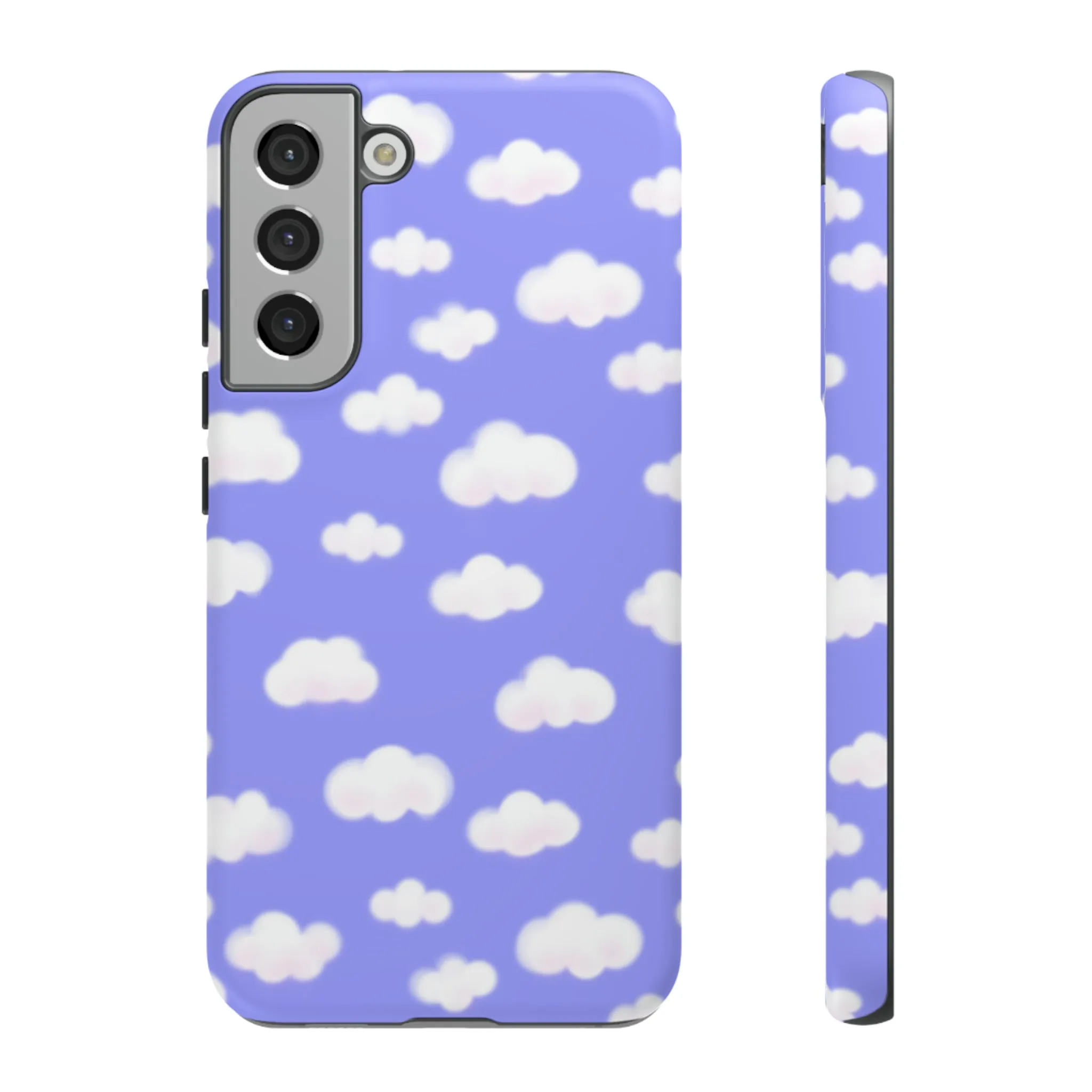 Dreamy Clouds Tough Phone Case (Periwinkle)