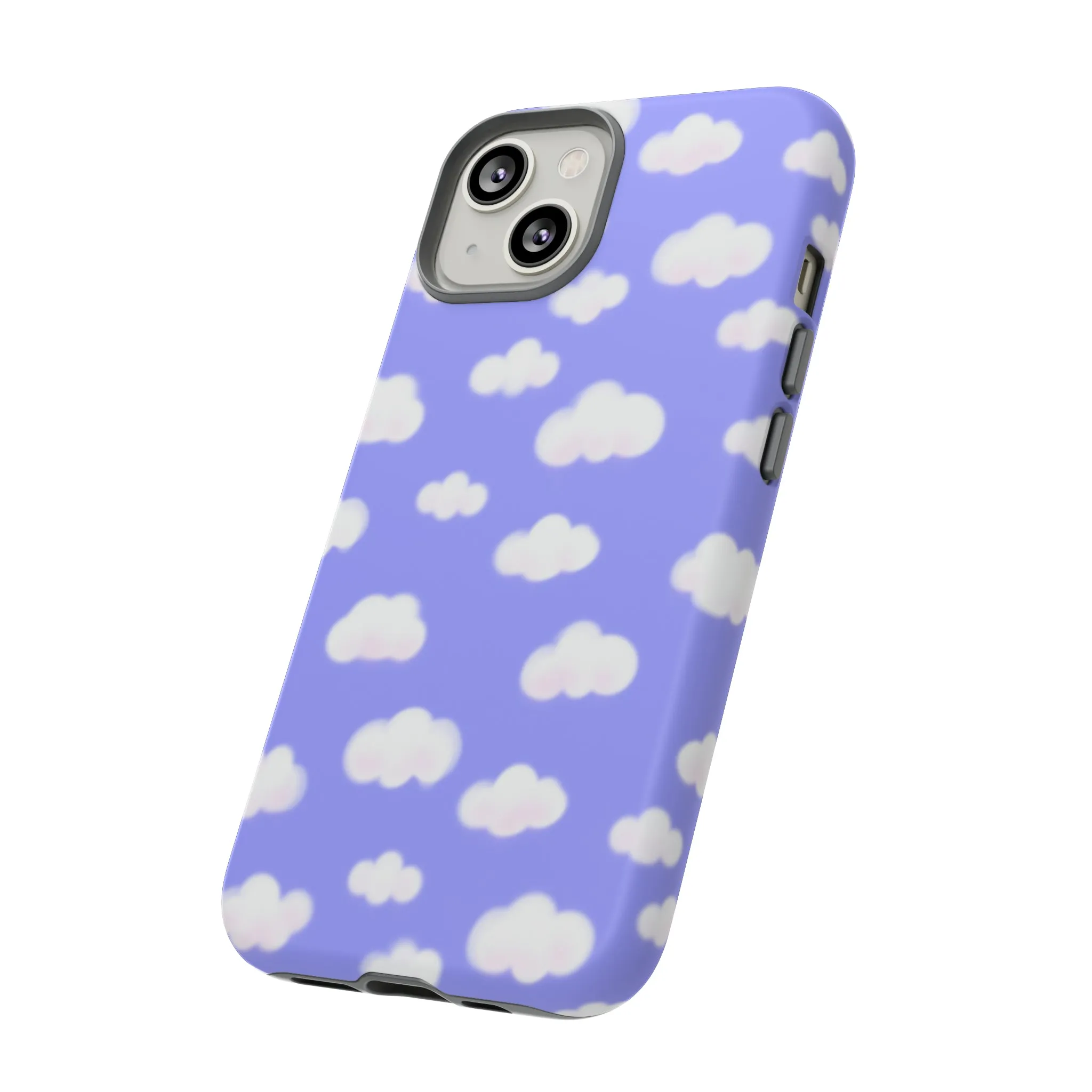 Dreamy Clouds Tough Phone Case (Periwinkle)