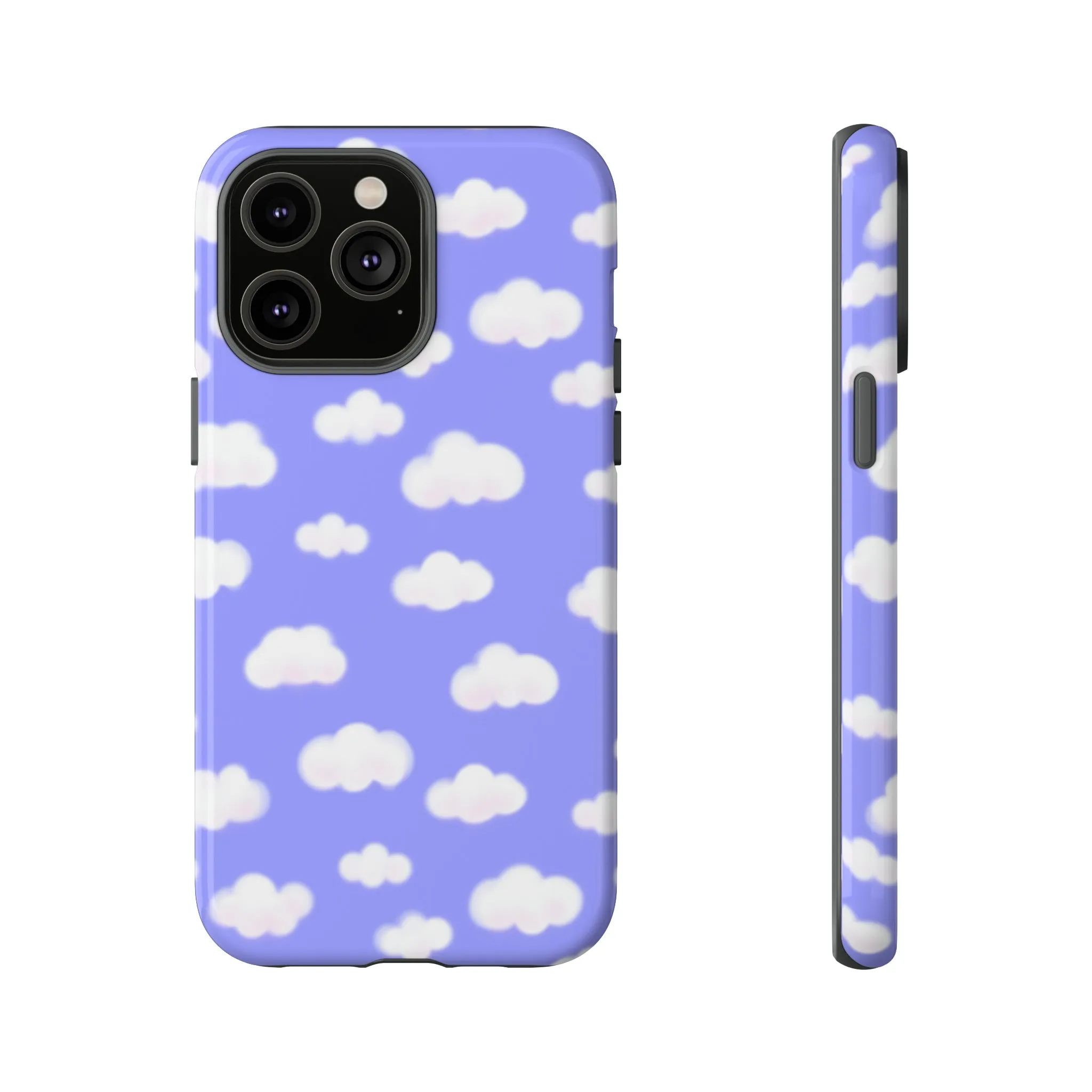 Dreamy Clouds Tough Phone Case (Periwinkle)