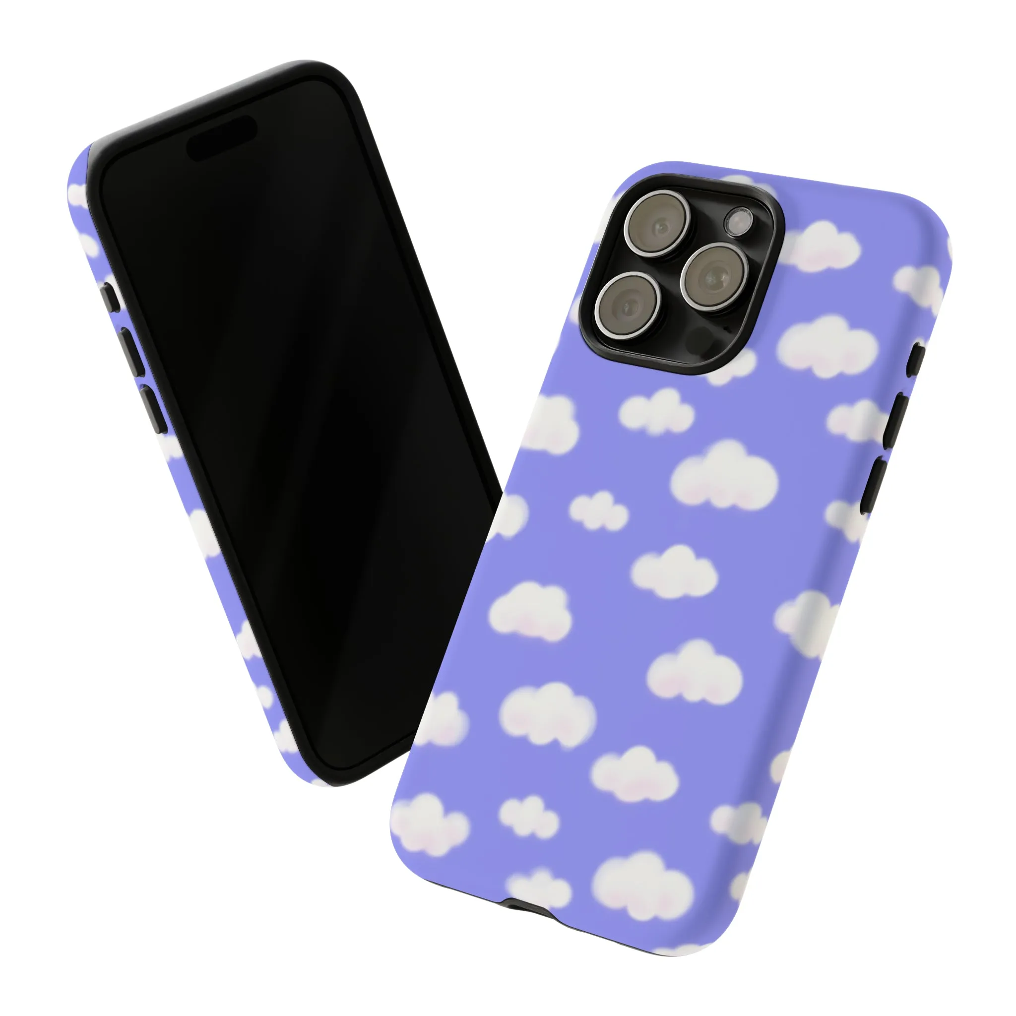 Dreamy Clouds Tough Phone Case (Periwinkle)