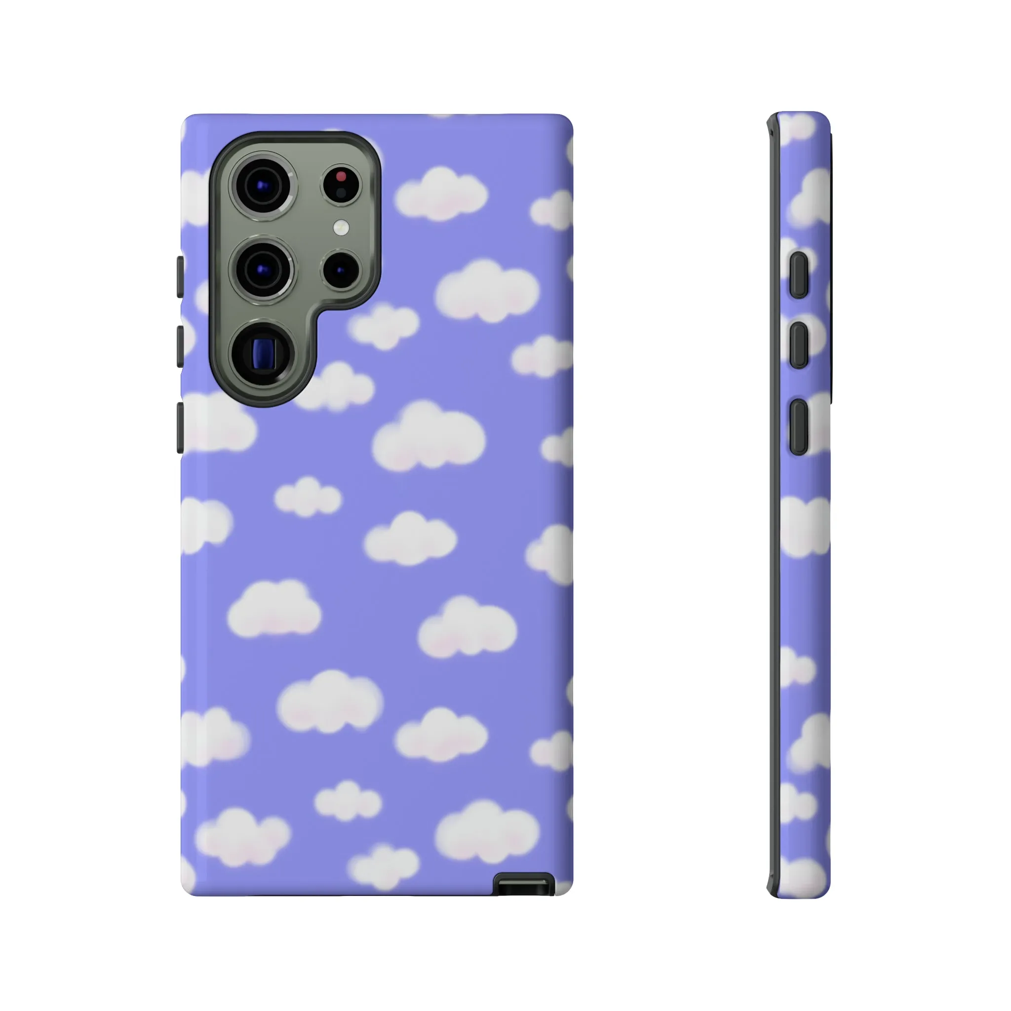 Dreamy Clouds Tough Phone Case (Periwinkle)