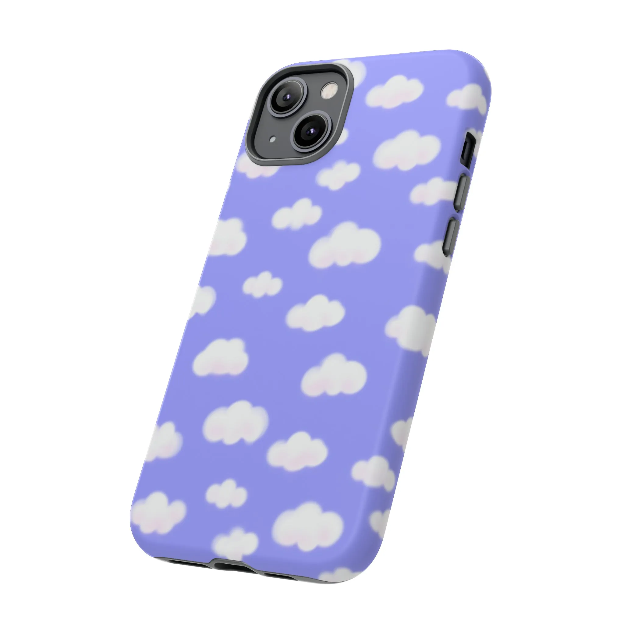 Dreamy Clouds Tough Phone Case (Periwinkle)