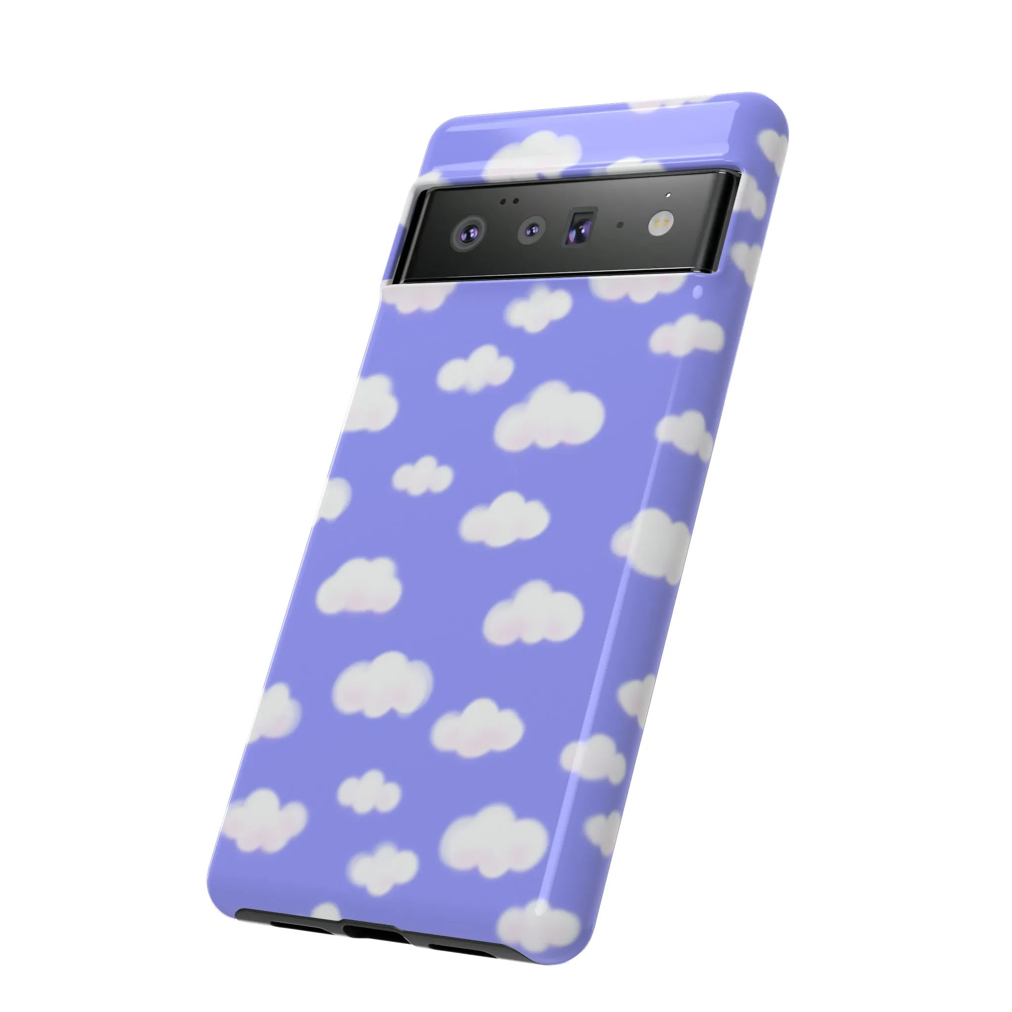 Dreamy Clouds Tough Phone Case (Periwinkle)