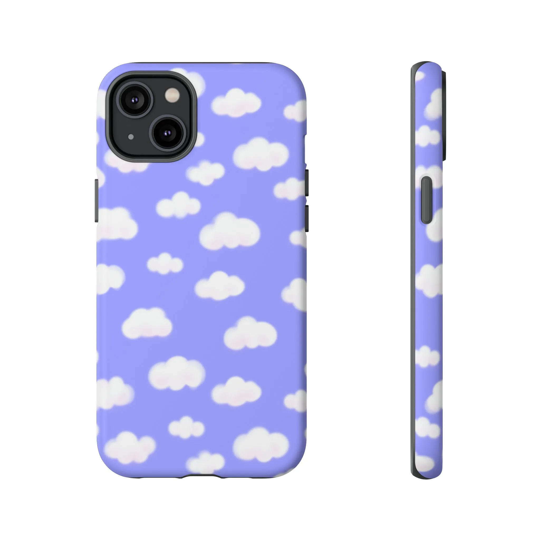 Dreamy Clouds Tough Phone Case (Periwinkle)