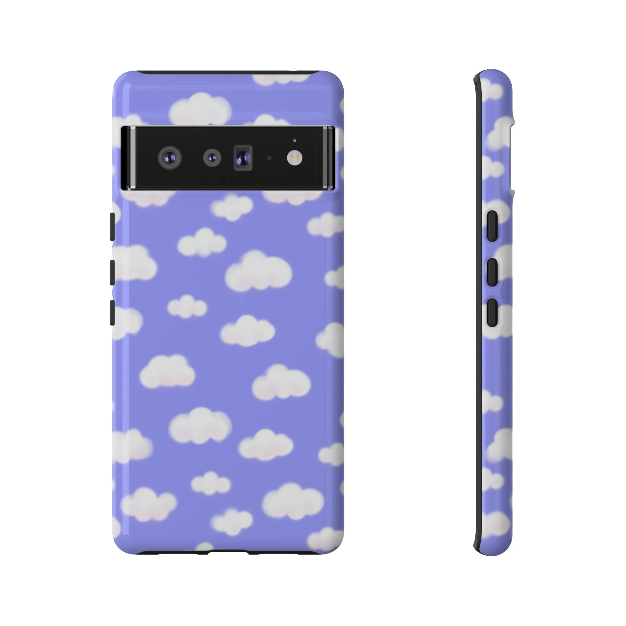 Dreamy Clouds Tough Phone Case (Periwinkle)