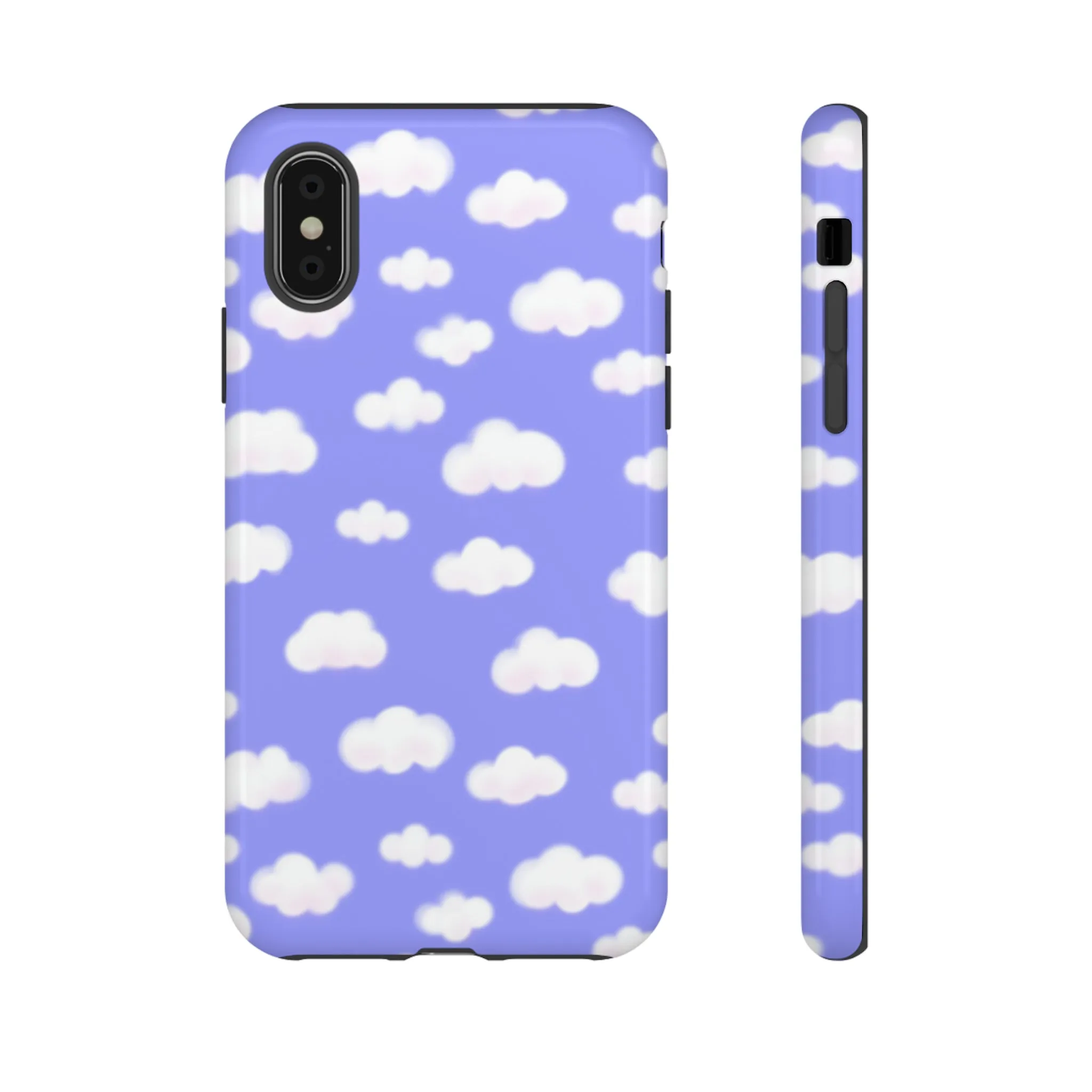 Dreamy Clouds Tough Phone Case (Periwinkle)