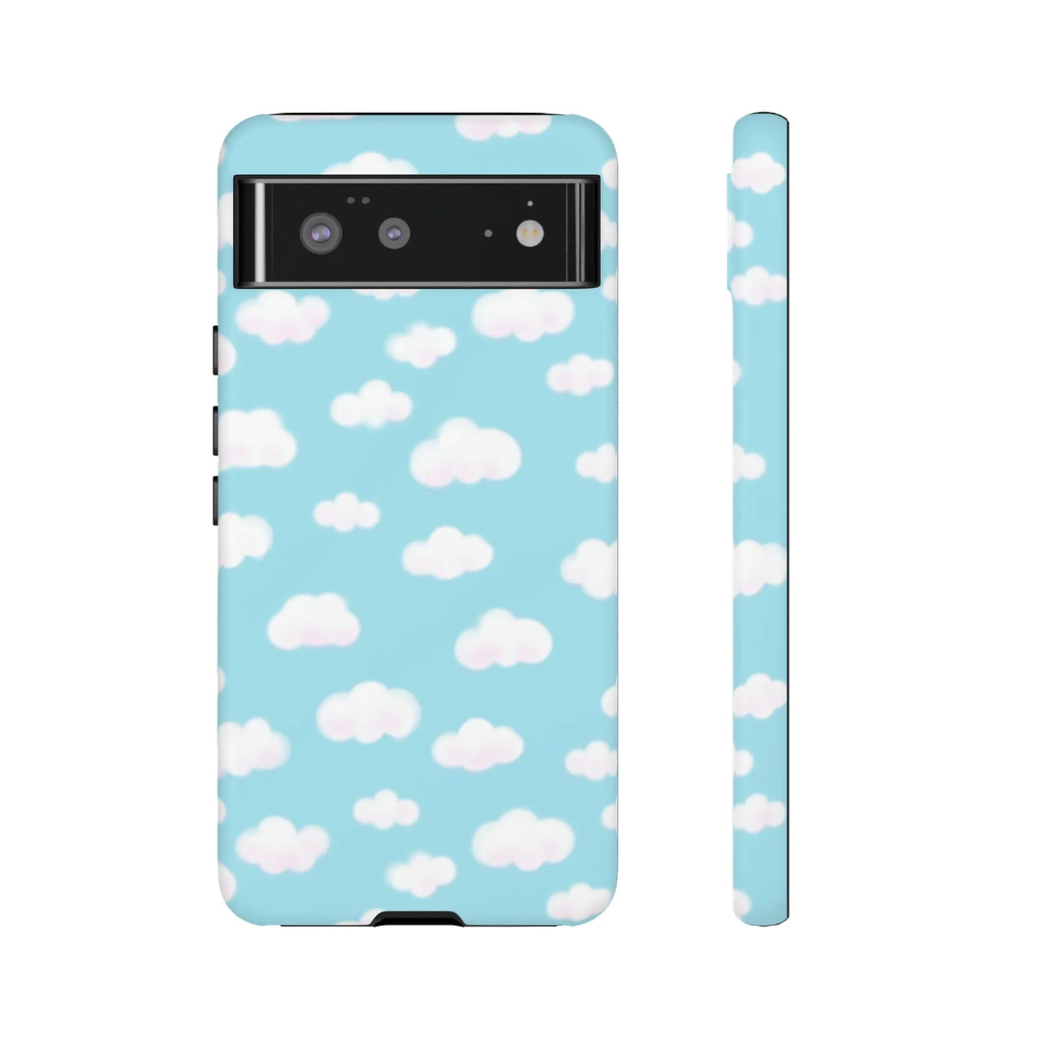 Dreamy Clouds Tough Phone Case (Sky Blue)