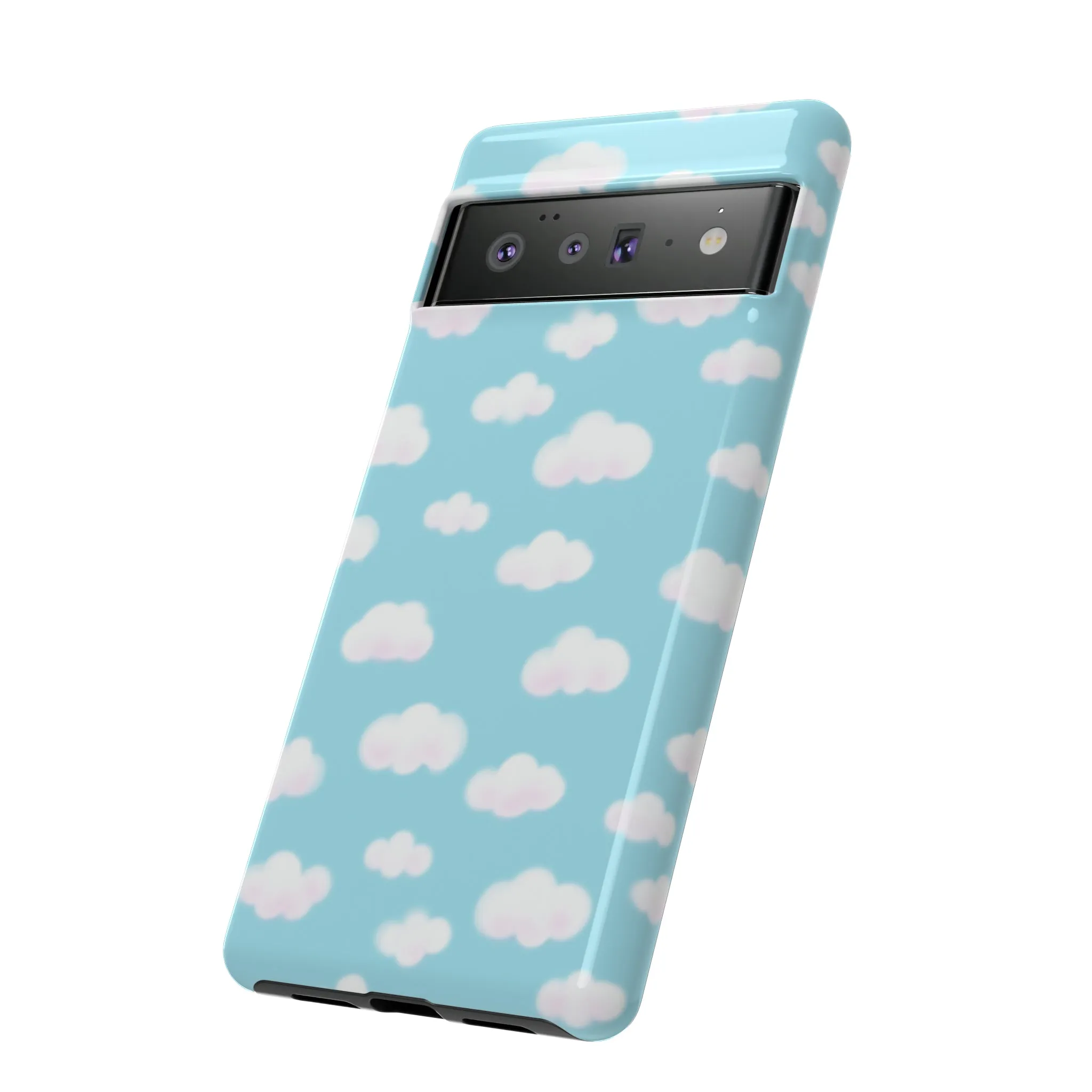 Dreamy Clouds Tough Phone Case (Sky Blue)