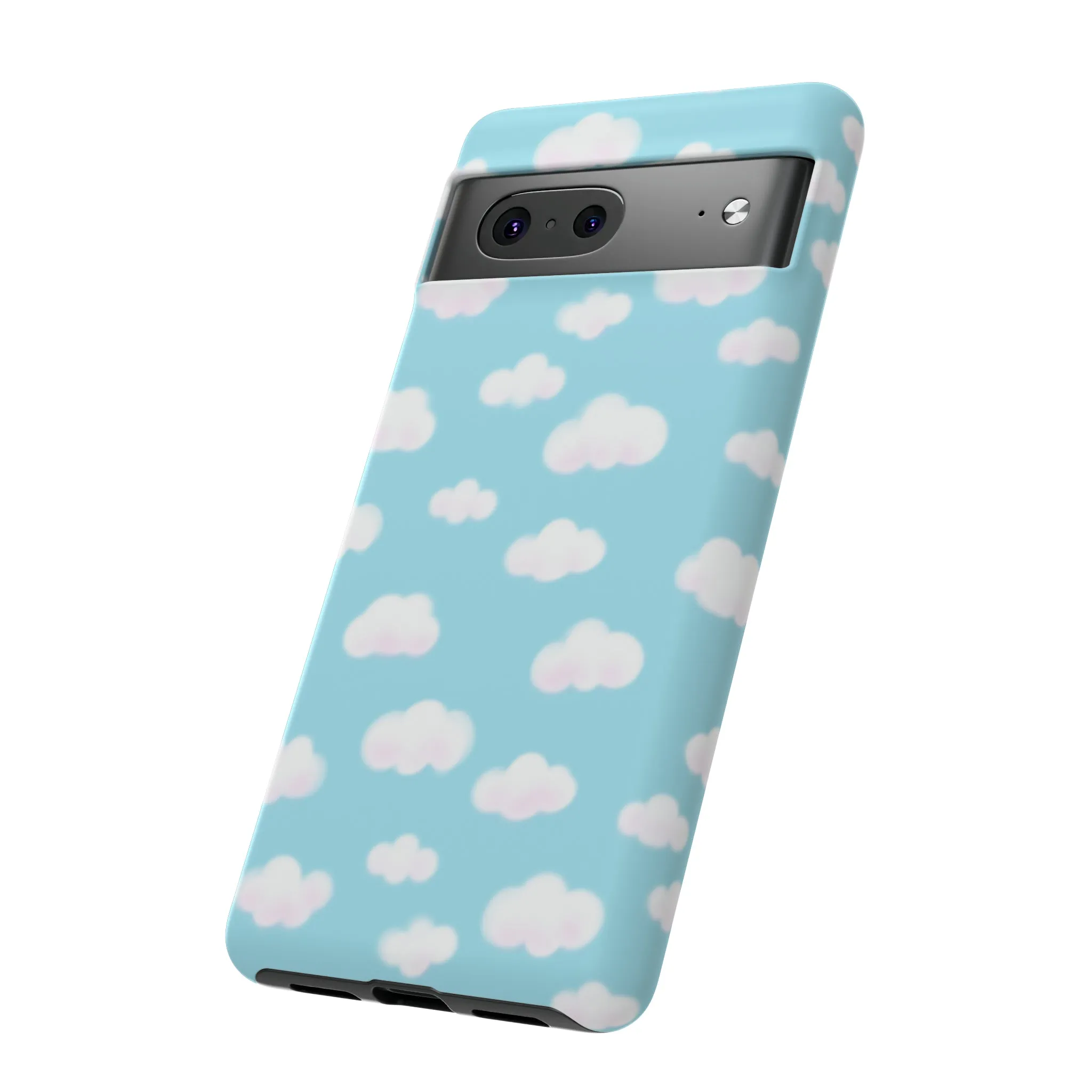 Dreamy Clouds Tough Phone Case (Sky Blue)