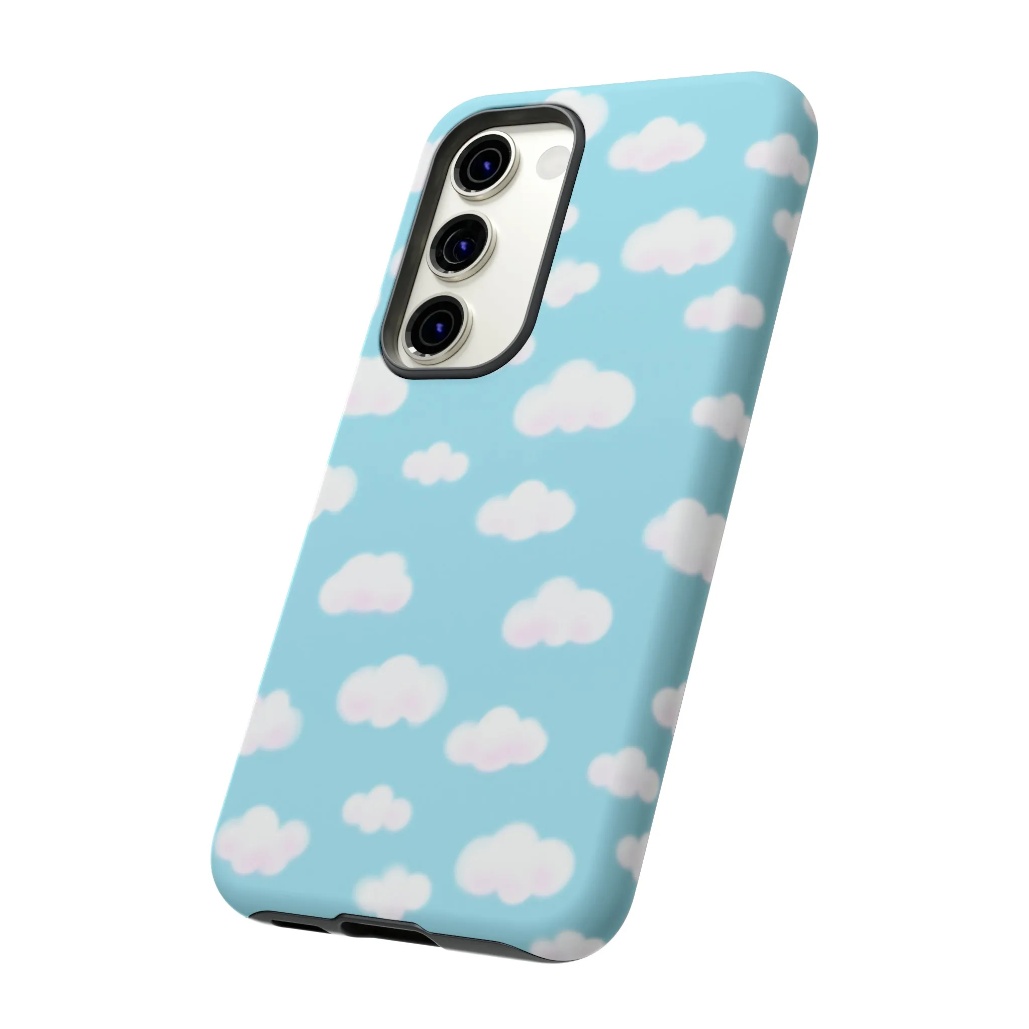 Dreamy Clouds Tough Phone Case (Sky Blue)