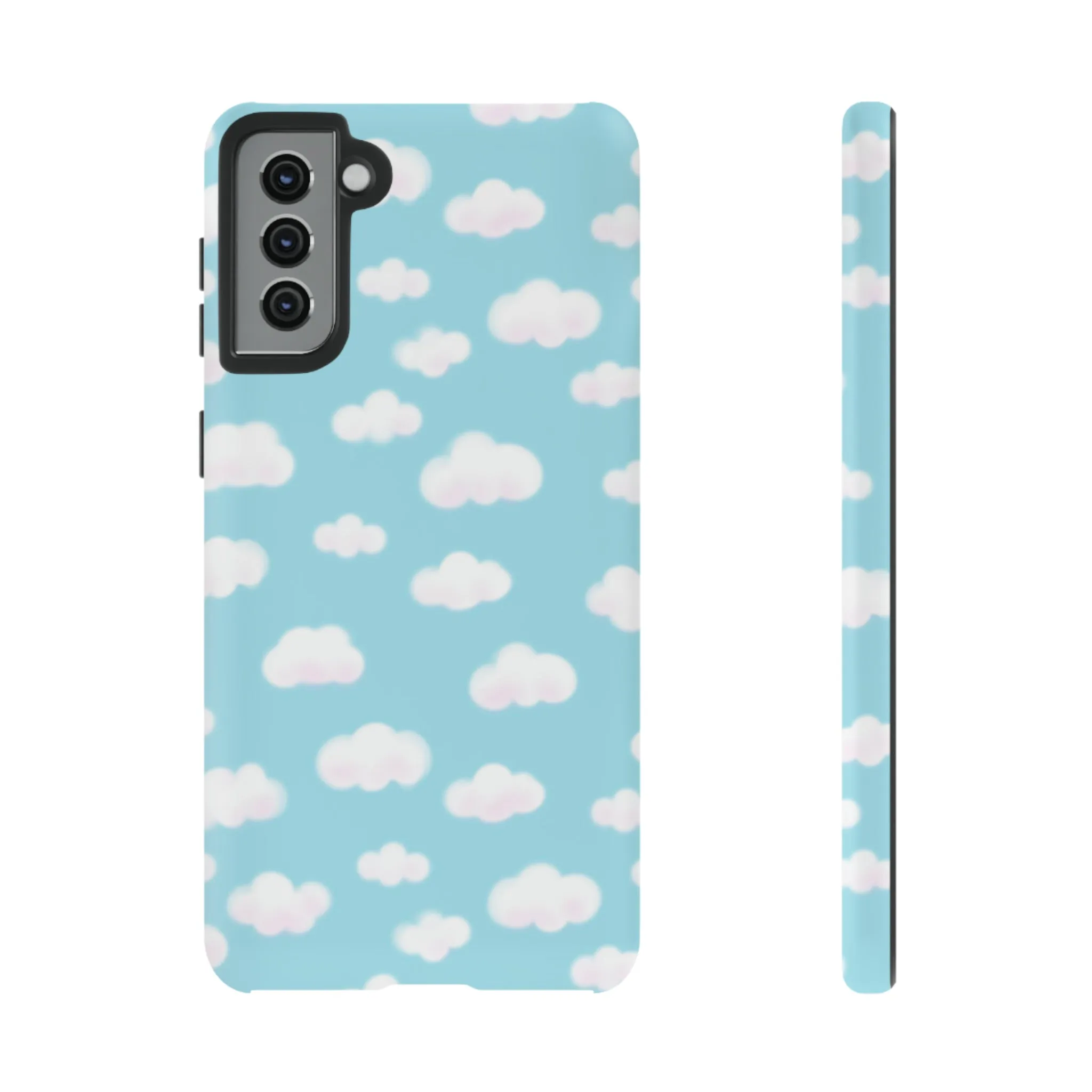 Dreamy Clouds Tough Phone Case (Sky Blue)