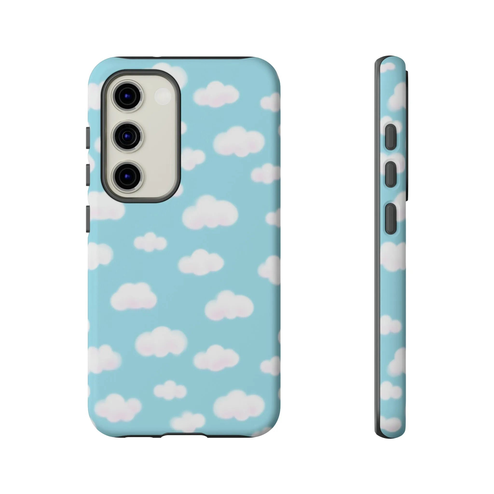 Dreamy Clouds Tough Phone Case (Sky Blue)