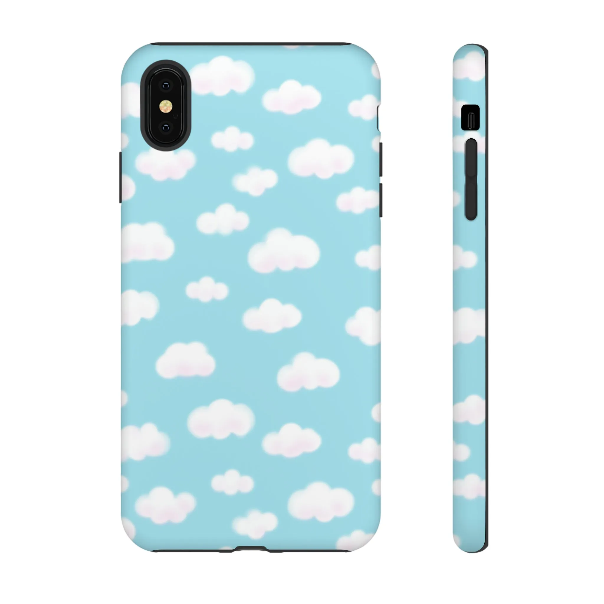 Dreamy Clouds Tough Phone Case (Sky Blue)