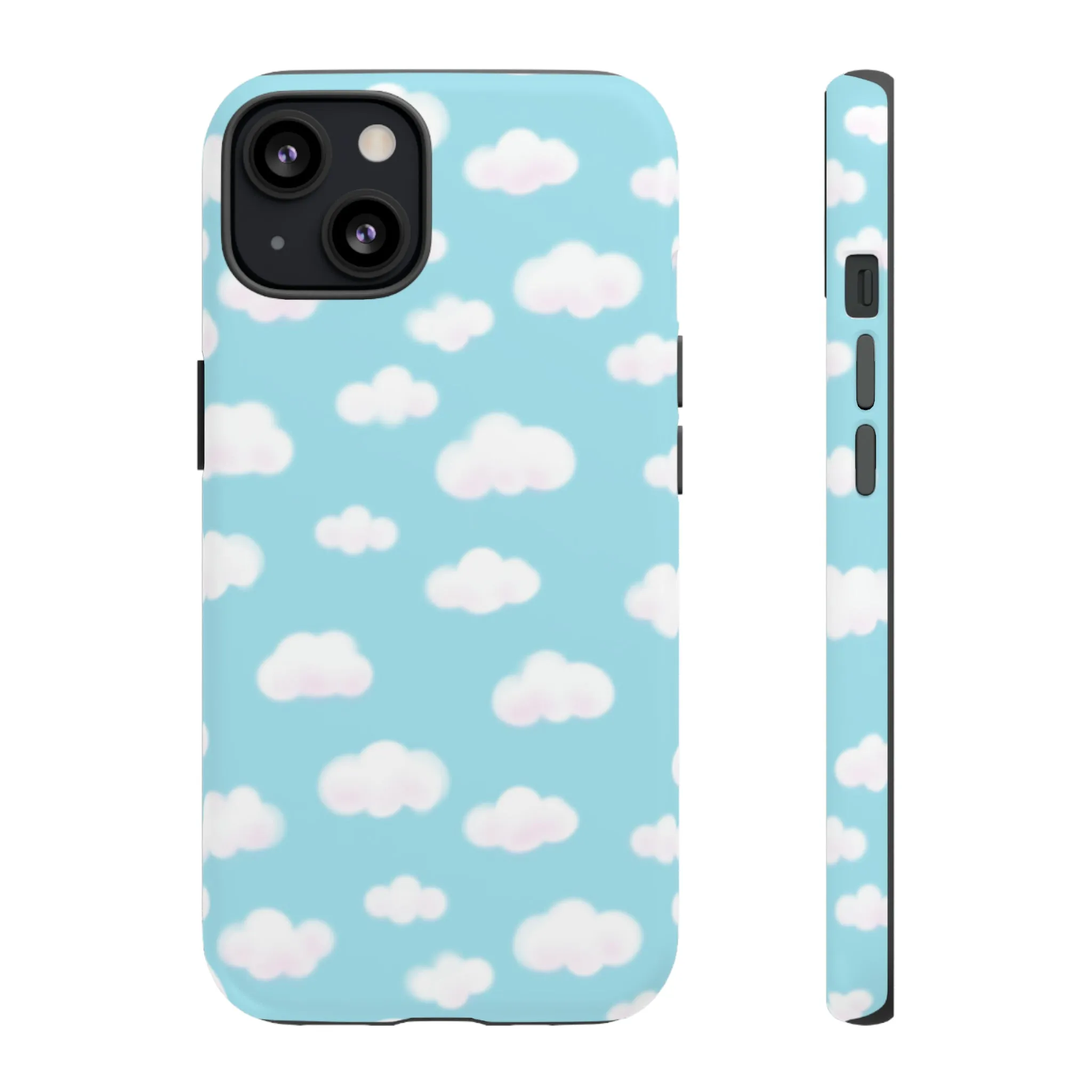 Dreamy Clouds Tough Phone Case (Sky Blue)