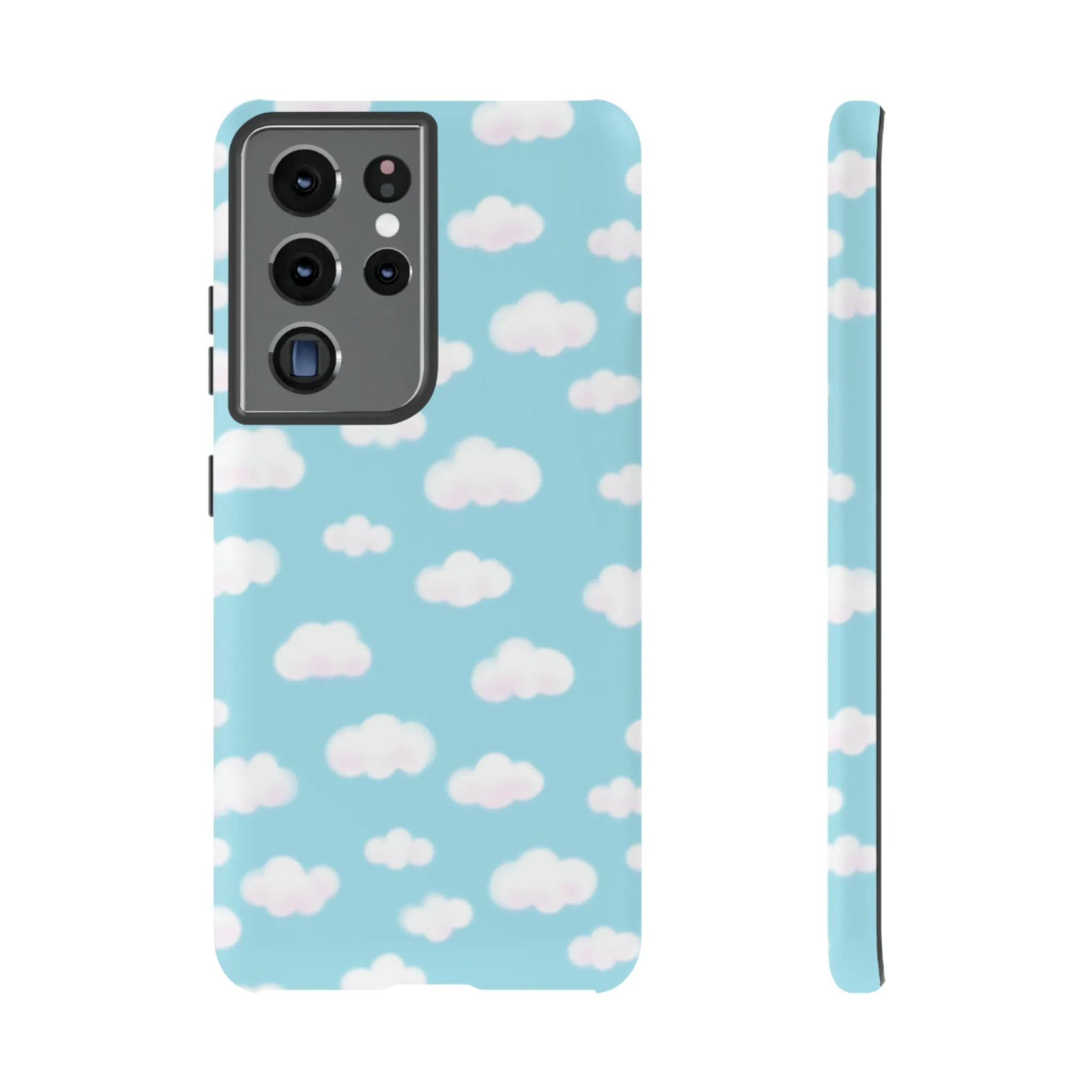 Dreamy Clouds Tough Phone Case (Sky Blue)