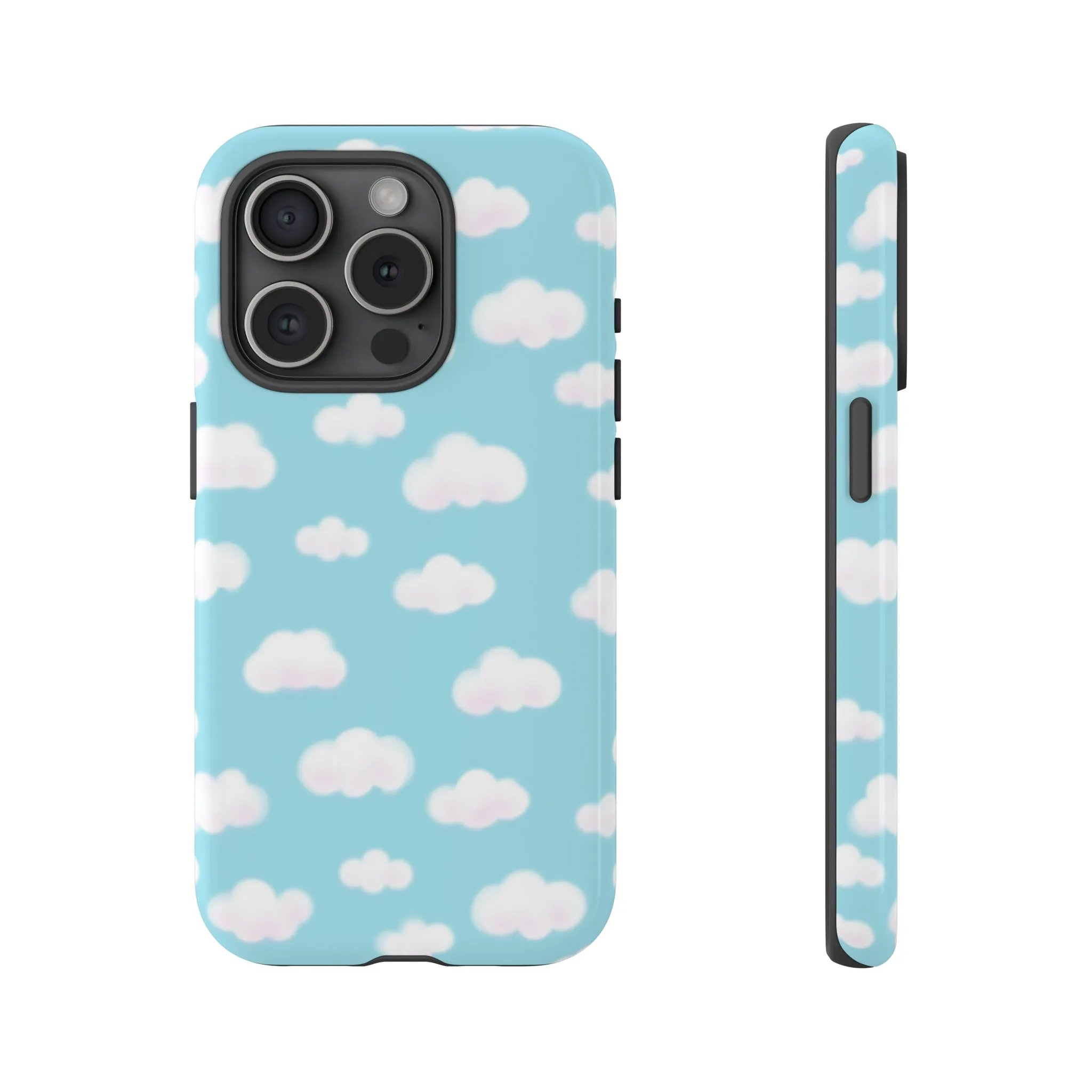 Dreamy Clouds Tough Phone Case (Sky Blue)