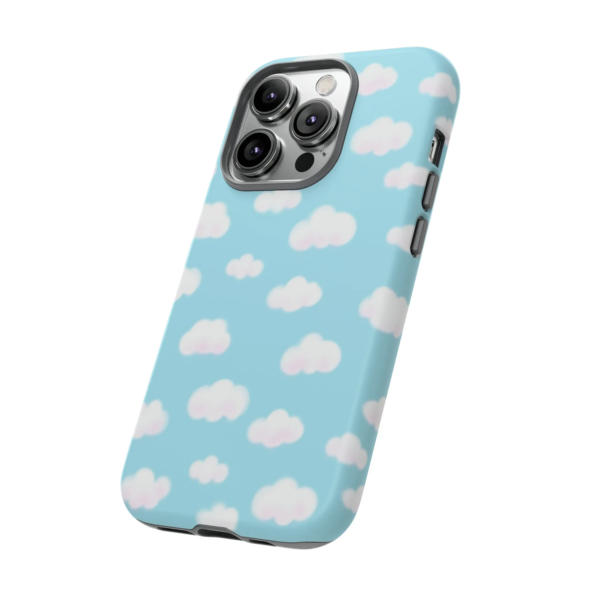 Dreamy Clouds Tough Phone Case (Sky Blue)