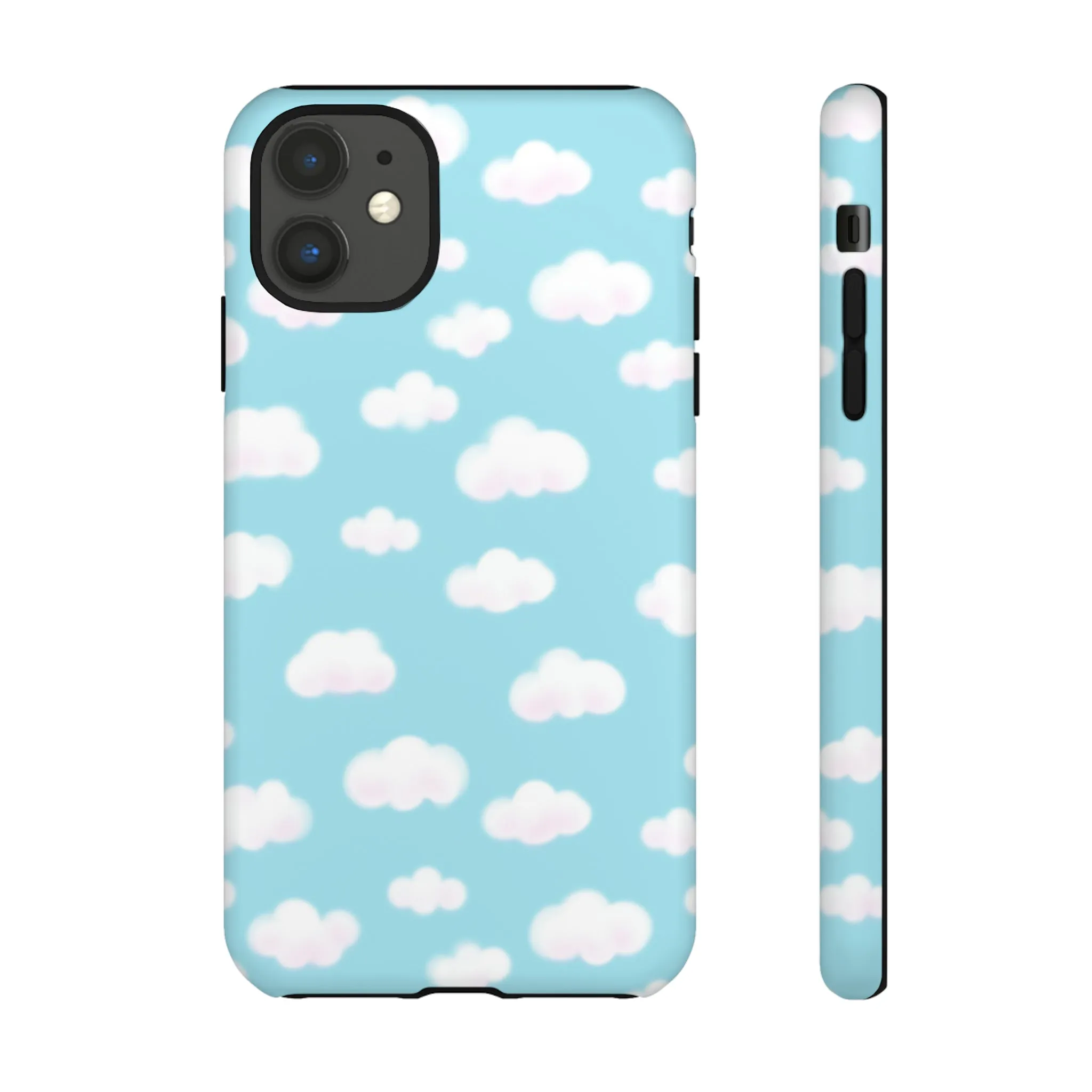 Dreamy Clouds Tough Phone Case (Sky Blue)