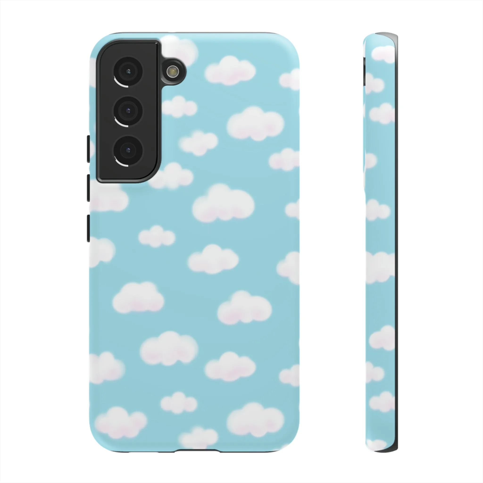 Dreamy Clouds Tough Phone Case (Sky Blue)