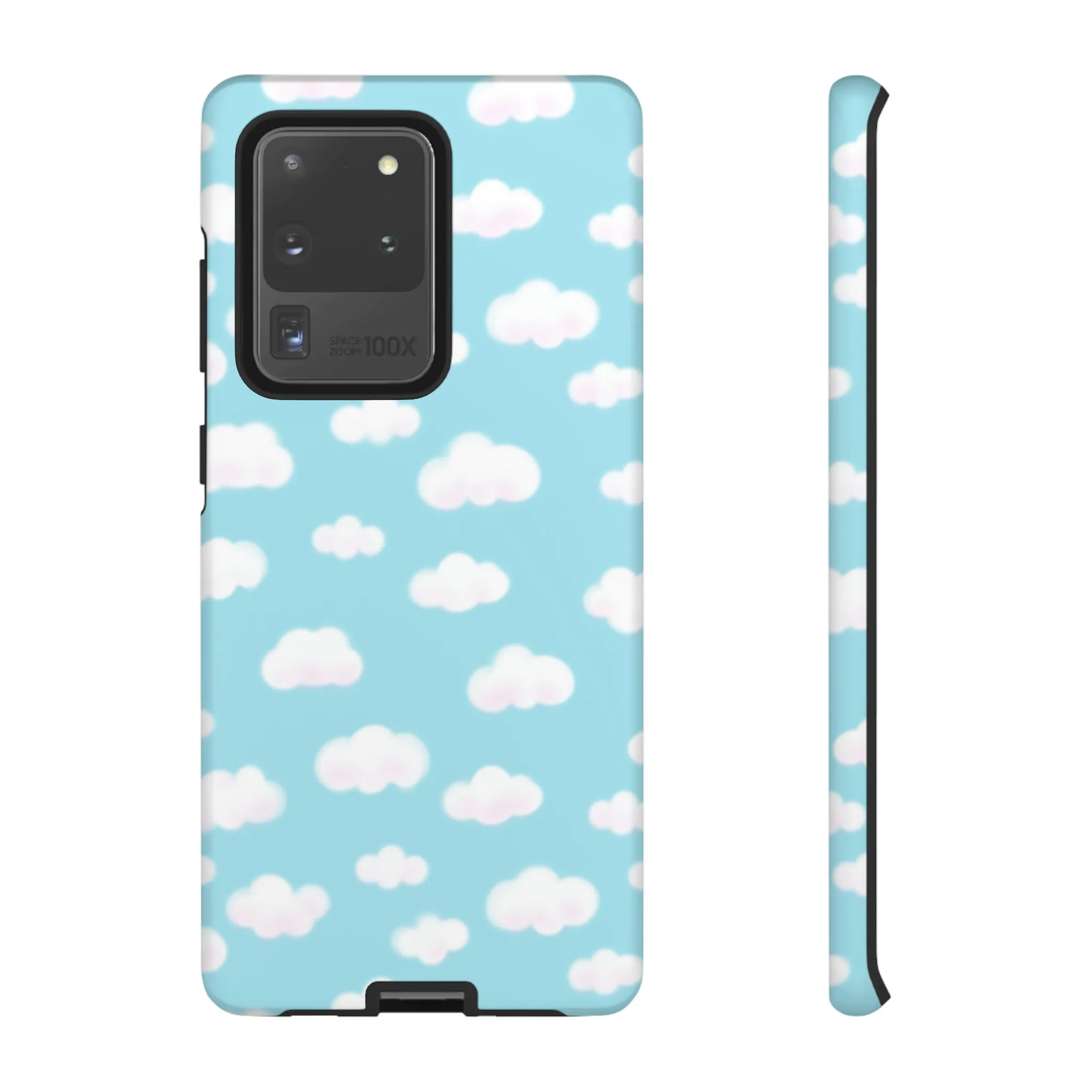 Dreamy Clouds Tough Phone Case (Sky Blue)