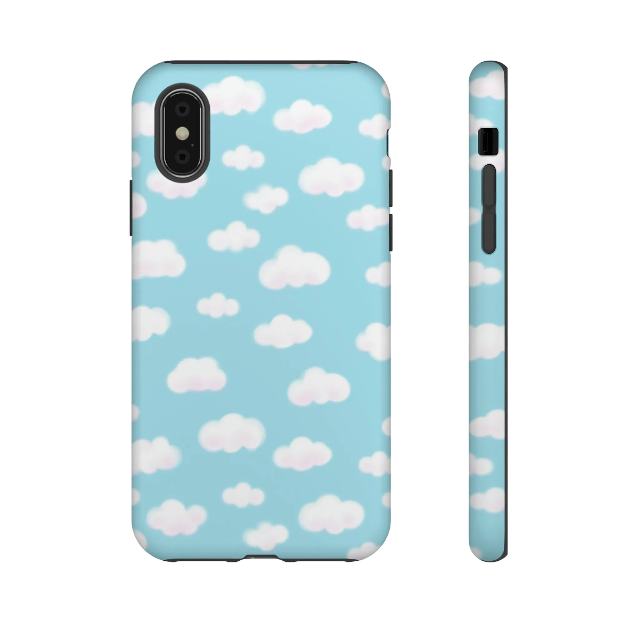 Dreamy Clouds Tough Phone Case (Sky Blue)