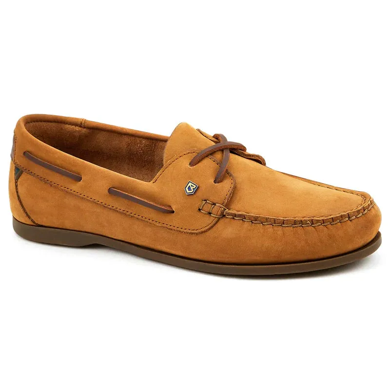 DUBARRY Ladies Aruba Deck Shoes - Cognac