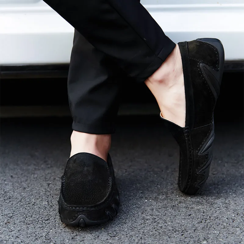 Elegant Pu Slip-On Loafers