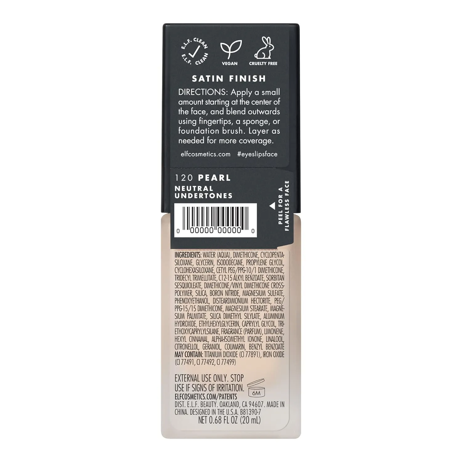 e.l.f. Flawless Satin Semi-Matte Foundation