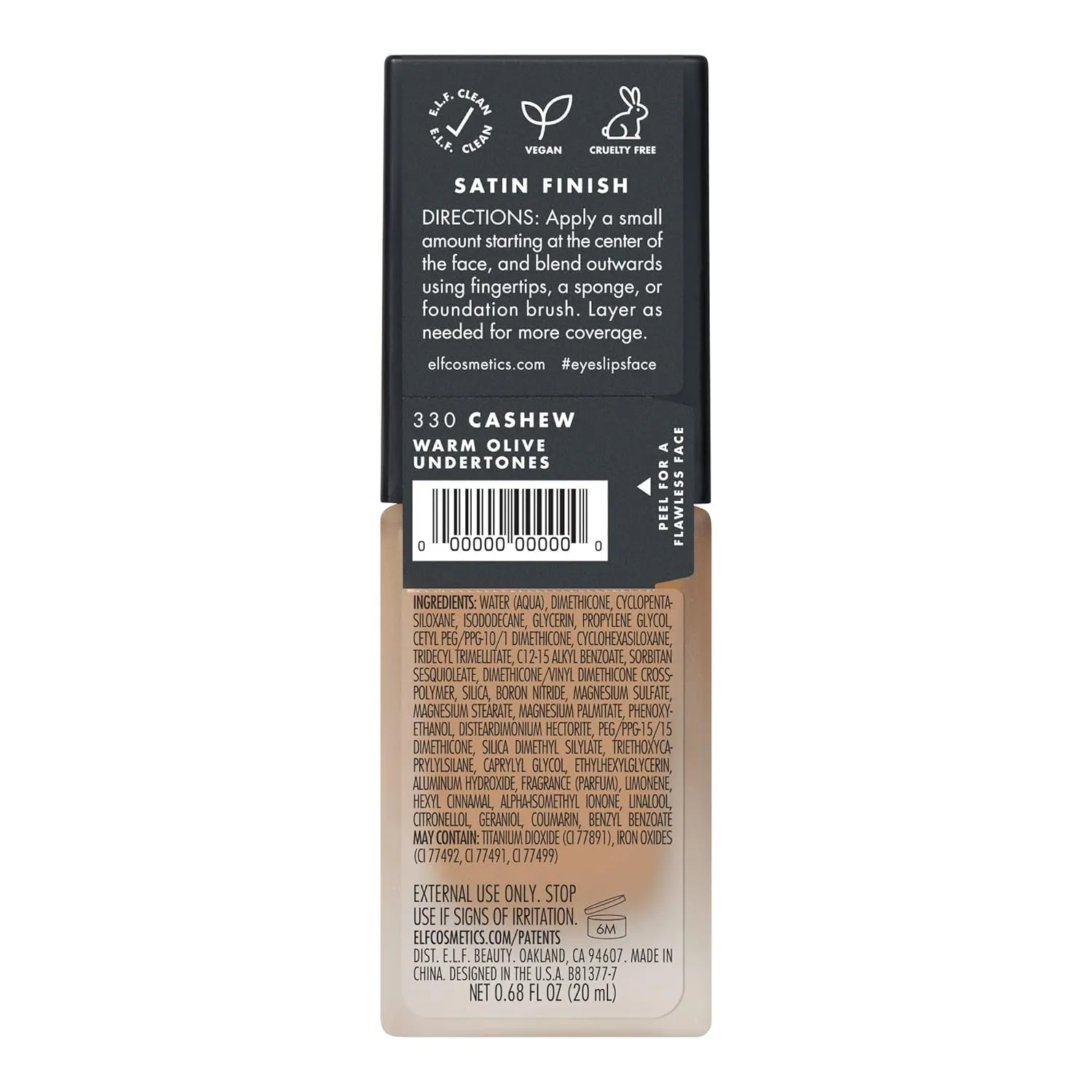 e.l.f. Flawless Satin Semi-Matte Foundation