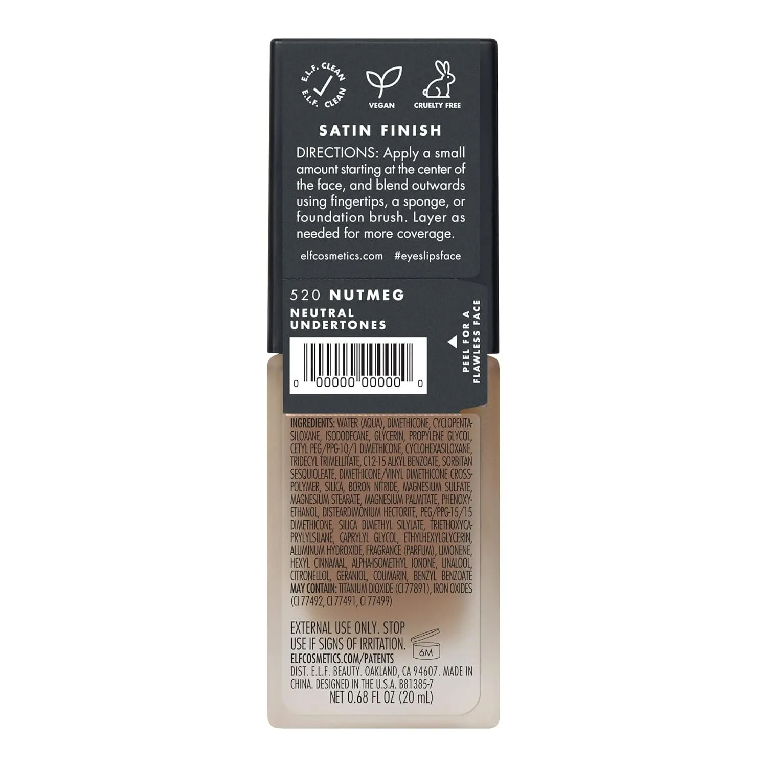 e.l.f. Flawless Satin Semi-Matte Foundation