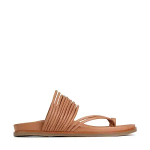 EOS Carmella Sandal in Brandy Leather