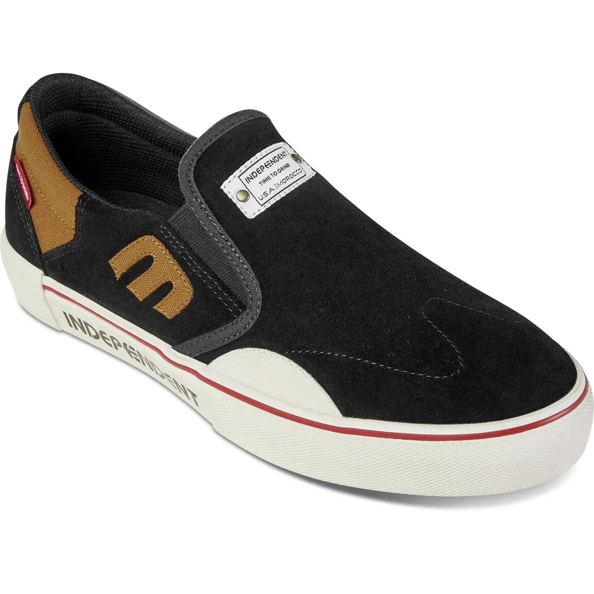 Etnies Shoes Marana Slip X Indy - Black/Brown