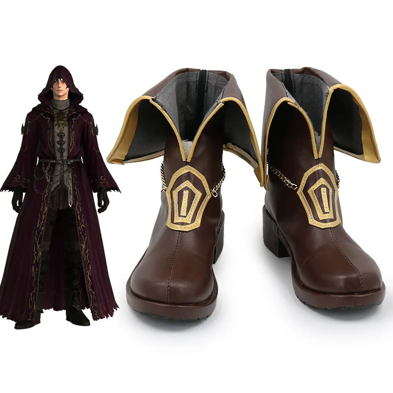 Final Fantasy XIV FF14 Fandaniel Cosplay Shoes