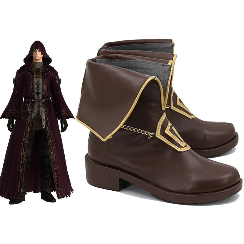 Final Fantasy XIV FF14 Fandaniel Cosplay Shoes