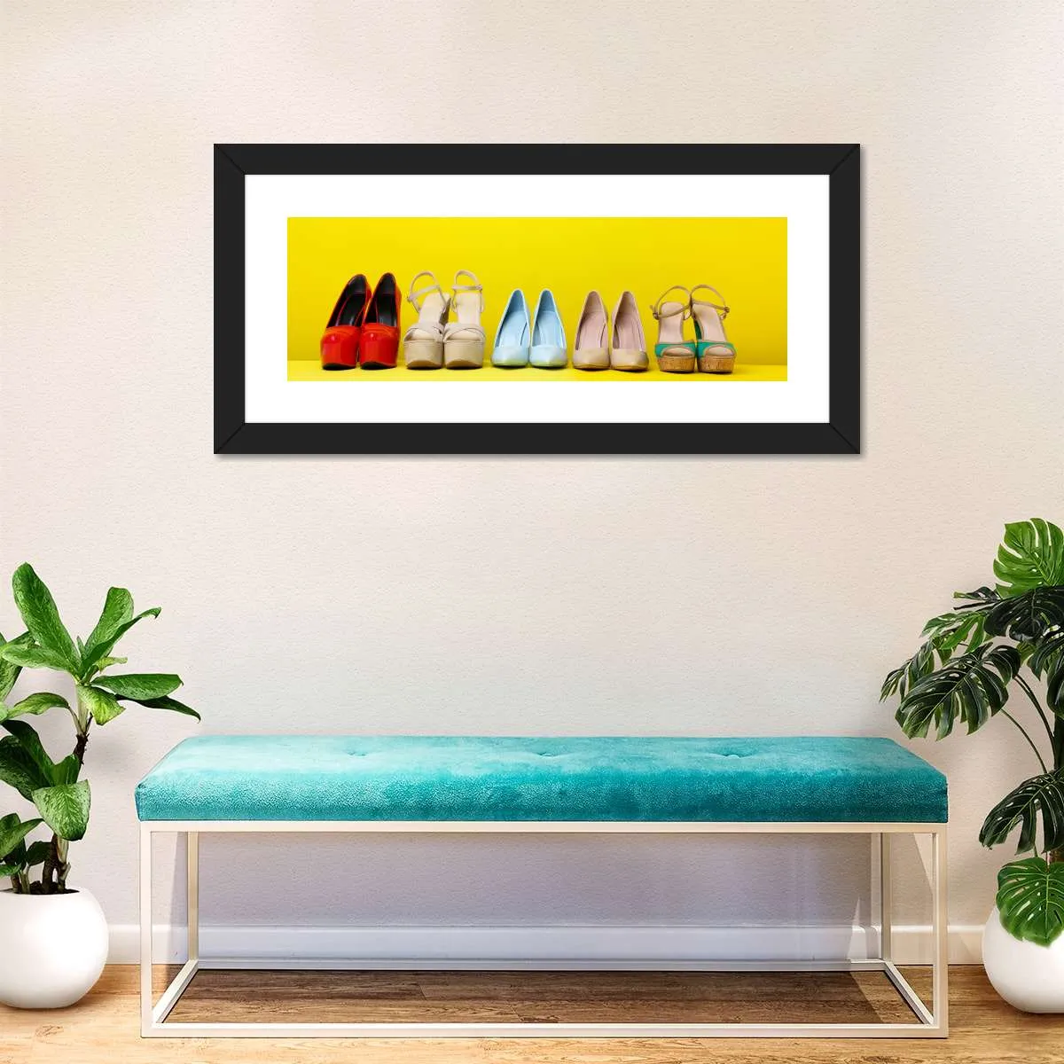 High Heel Shoes Wall Art