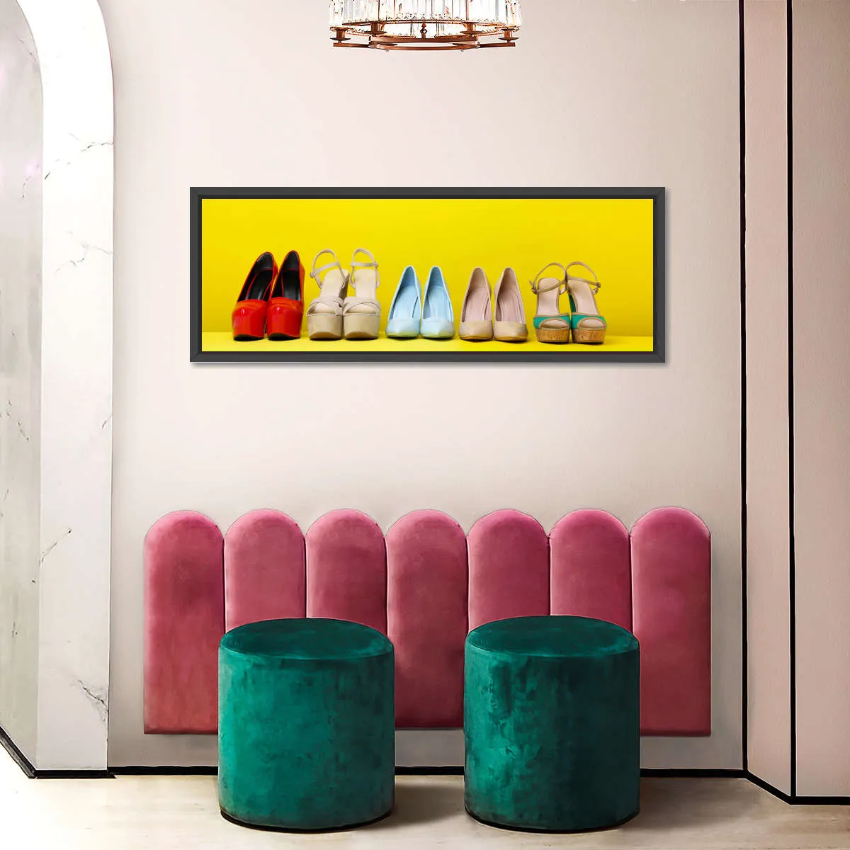 High Heel Shoes Wall Art