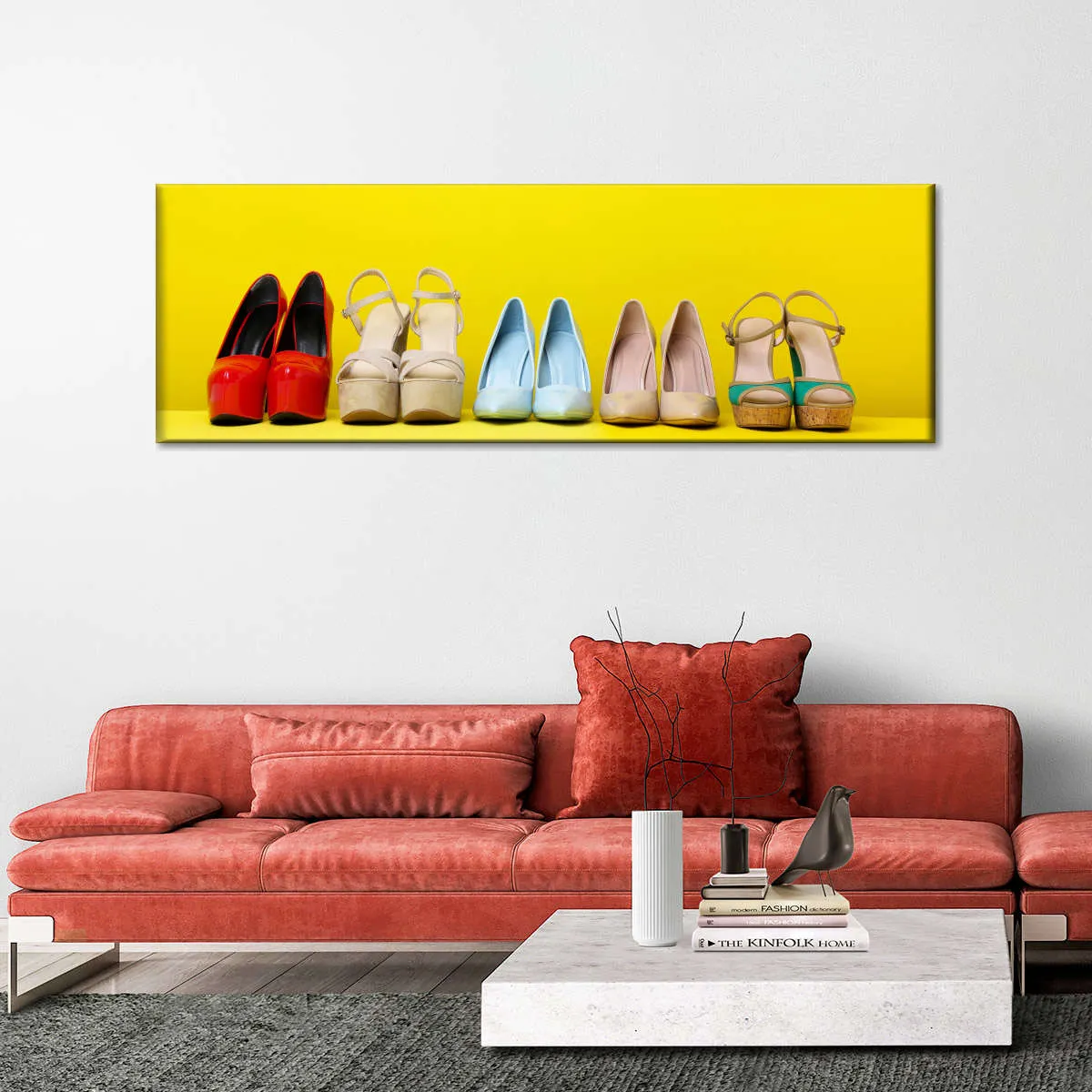 High Heel Shoes Wall Art