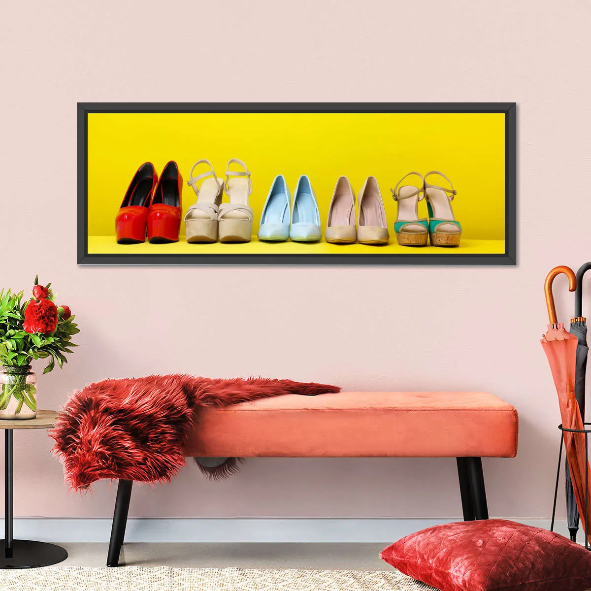 High Heel Shoes Wall Art